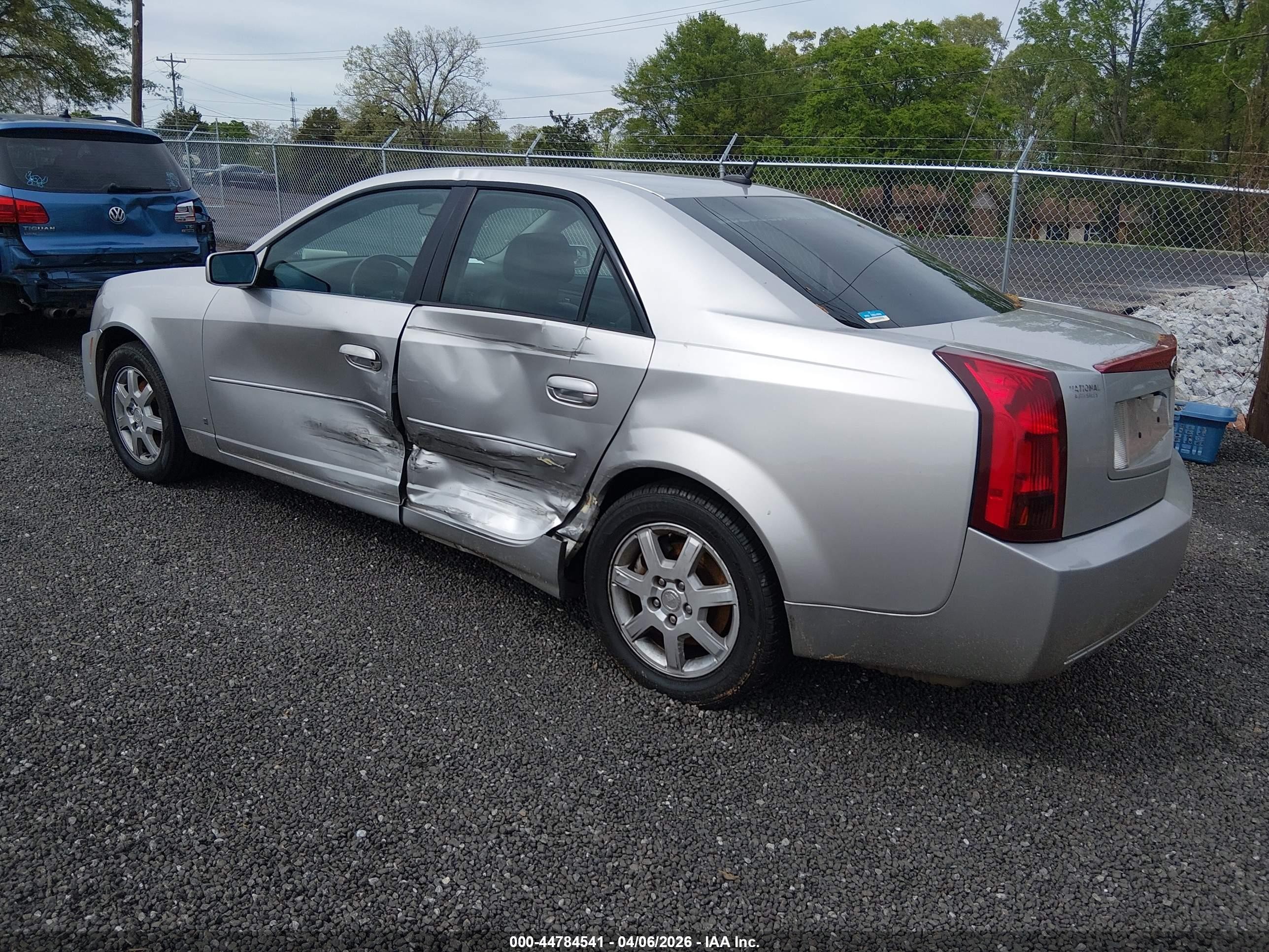 2006 Cadillac Cts Standard Silver vin: 1G6DM57T560177366
