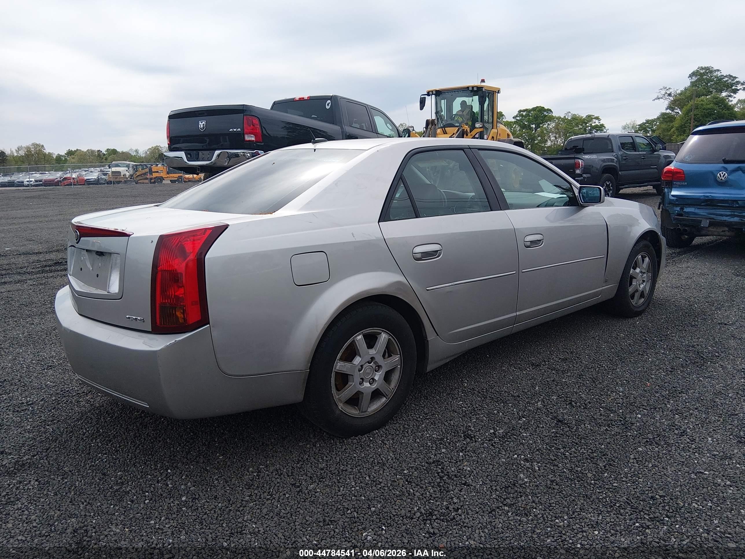2006 Cadillac Cts Standard Silver vin: 1G6DM57T560177366