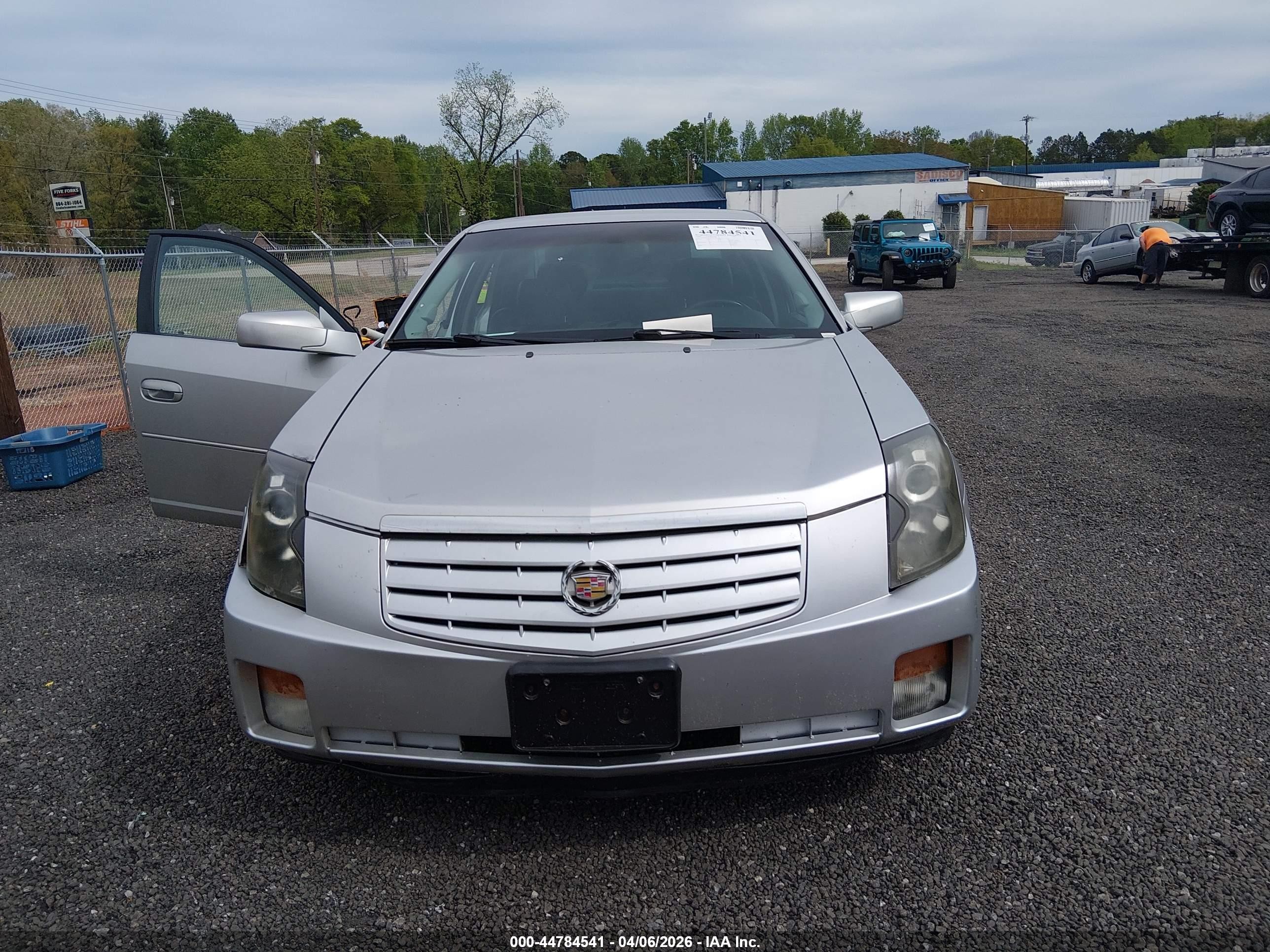 2006 Cadillac Cts Standard Silver vin: 1G6DM57T560177366