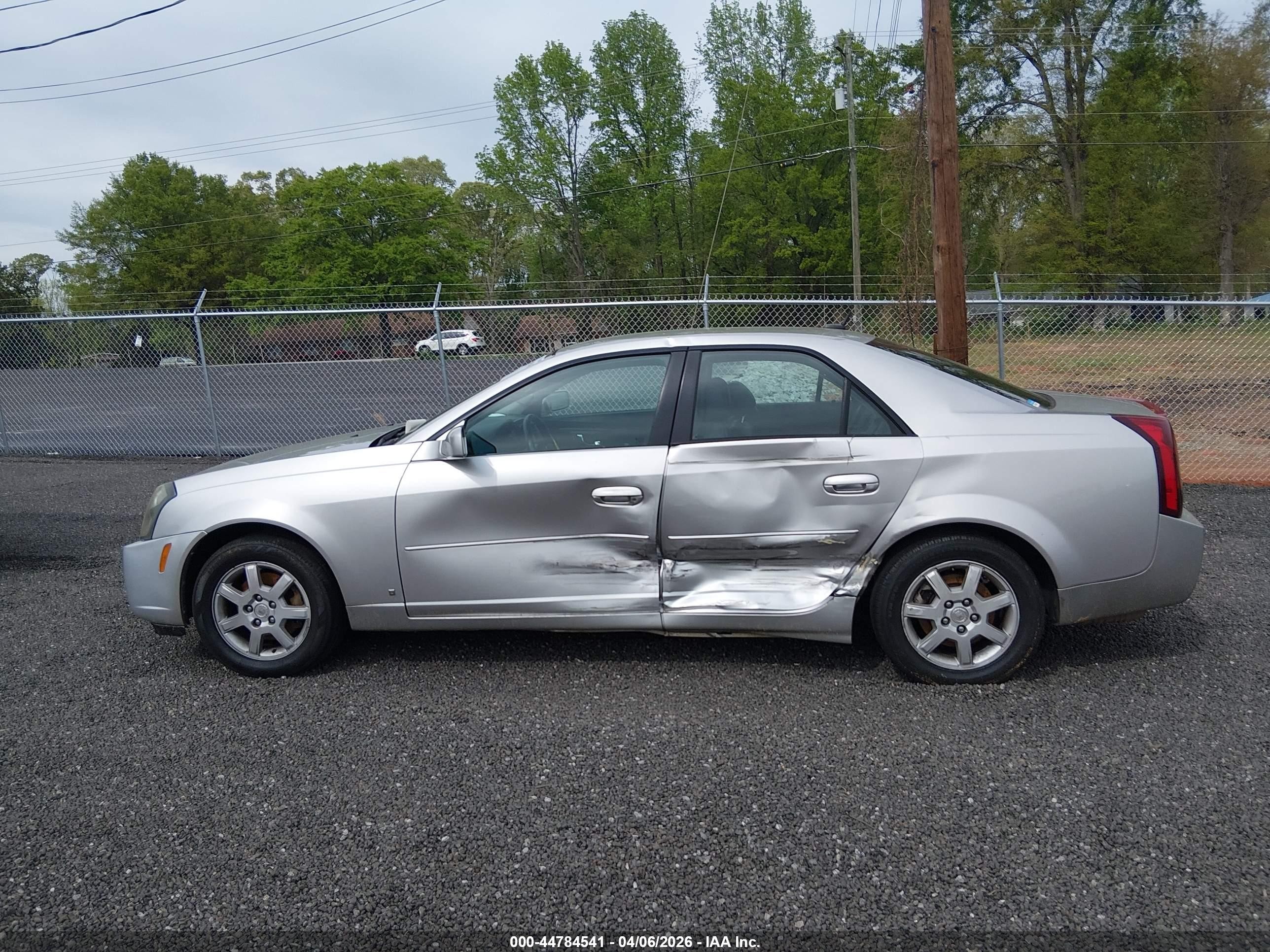 2006 Cadillac Cts Standard Silver vin: 1G6DM57T560177366