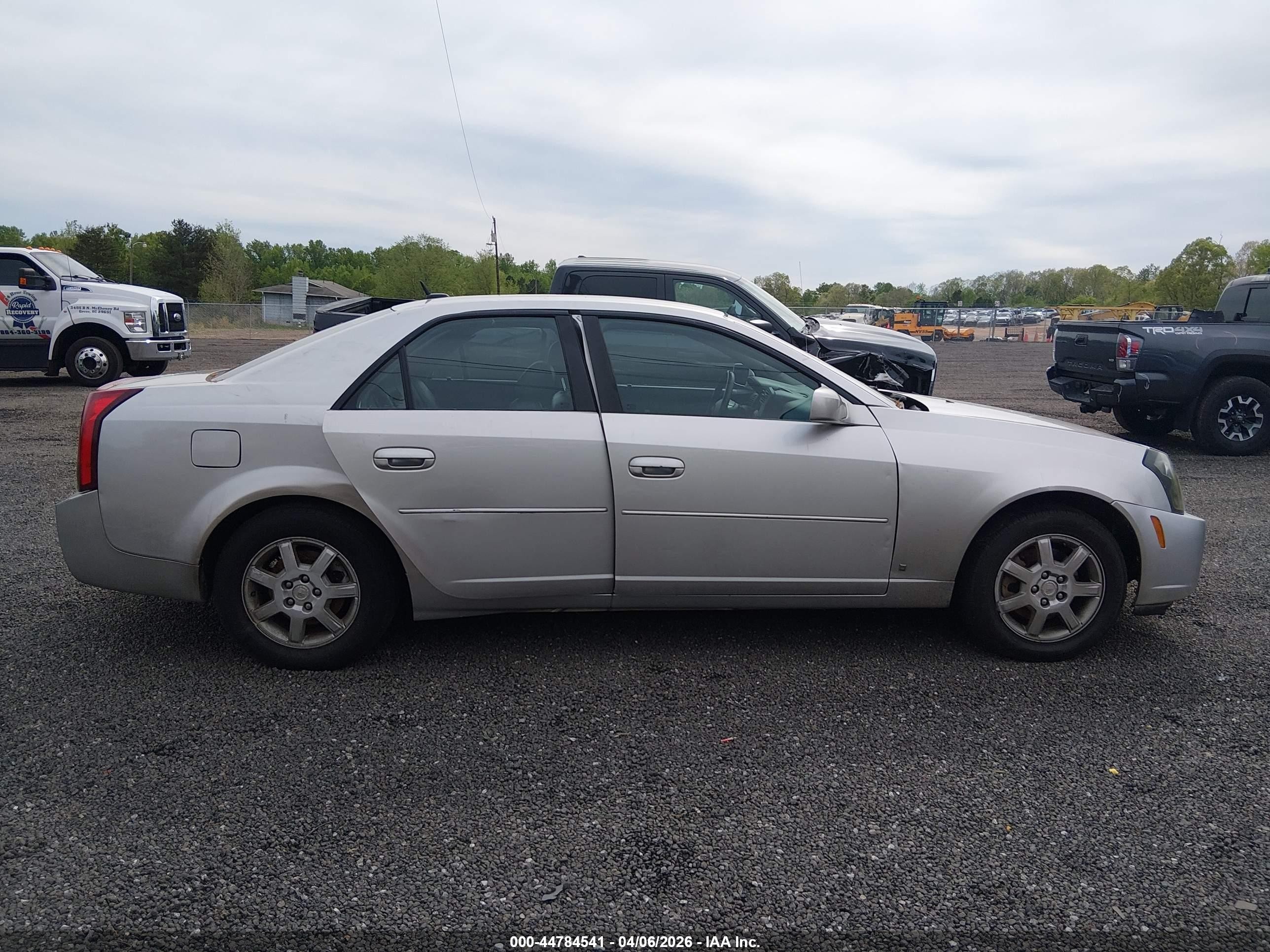 2006 Cadillac Cts Standard Silver vin: 1G6DM57T560177366