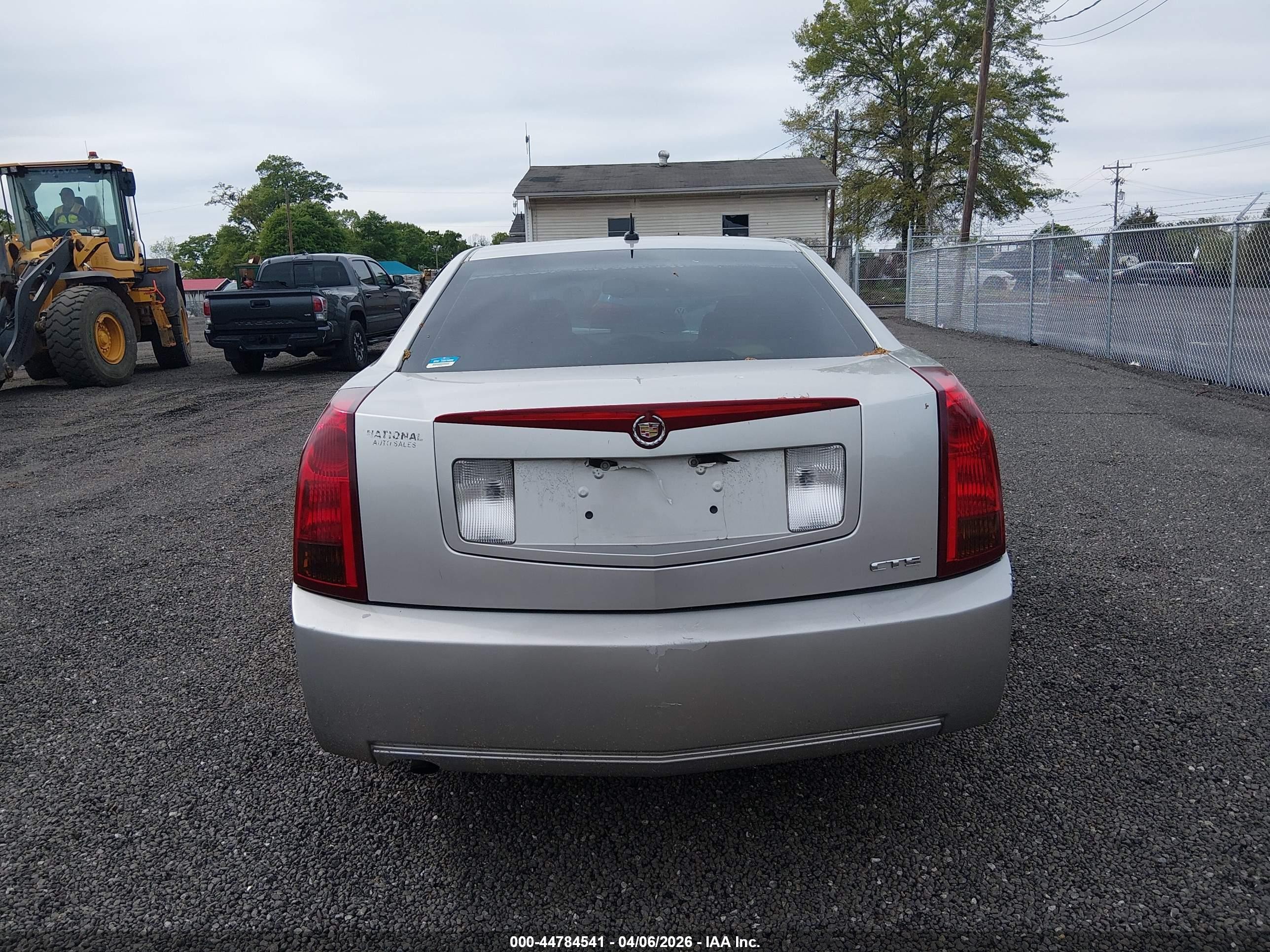 2006 Cadillac Cts Standard Silver vin: 1G6DM57T560177366