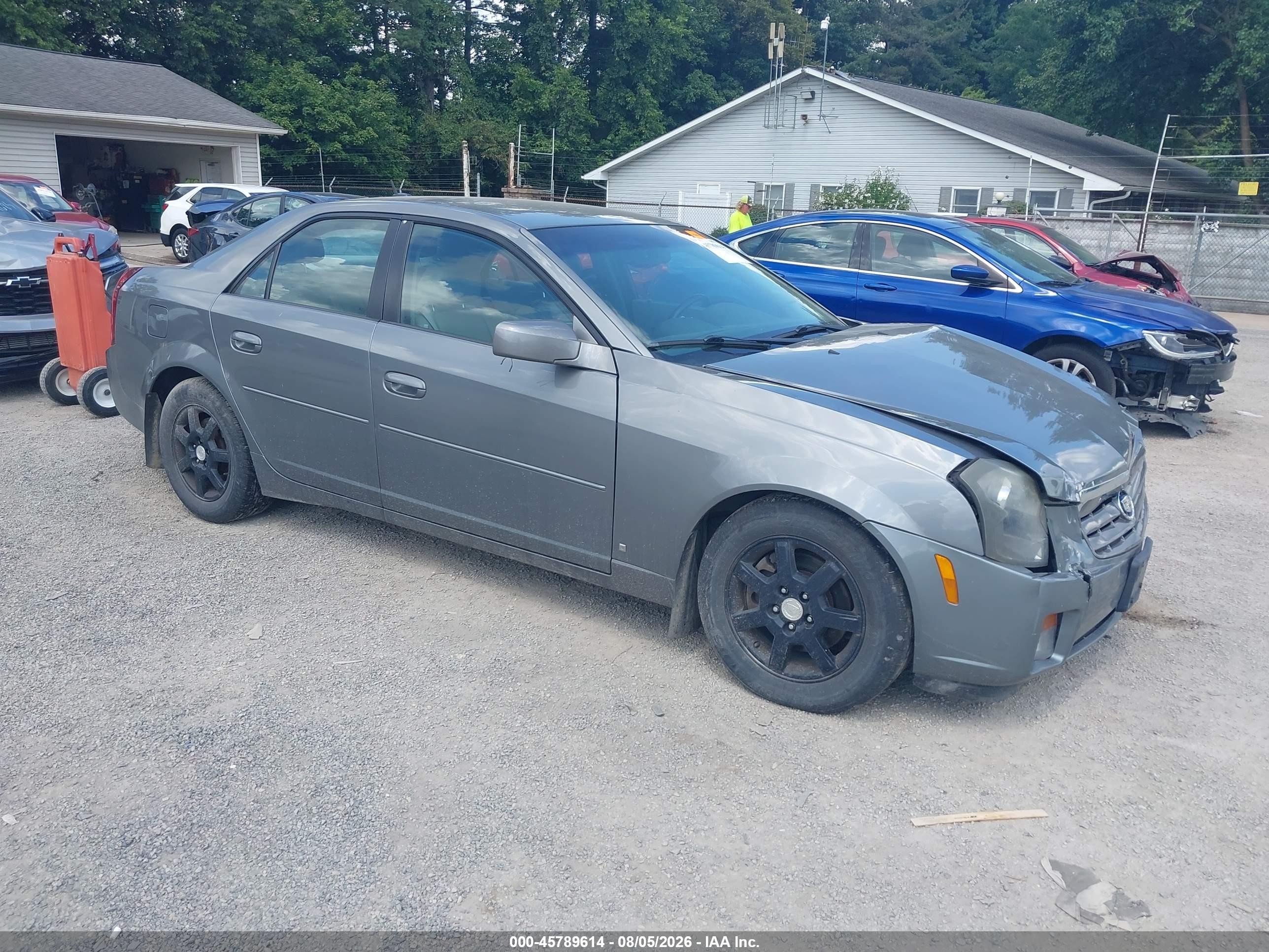 2006 Cadillac Cts Base W/1sa Silver vin: 1G6DM57T660110839
