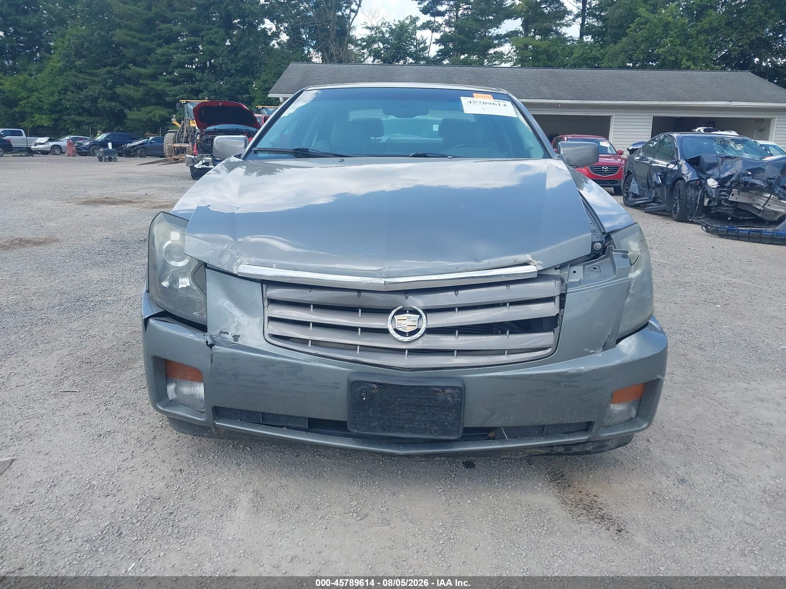 2006 Cadillac Cts Base W/1sa Silver vin: 1G6DM57T660110839