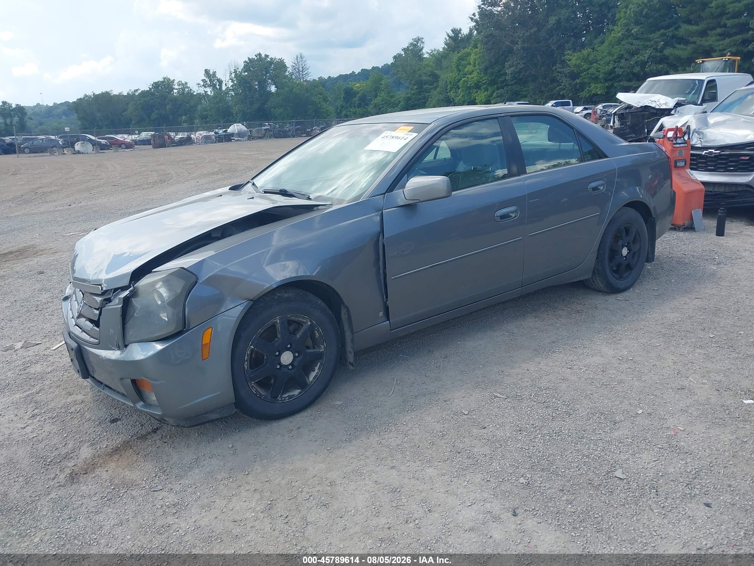 2006 Cadillac Cts Base W/1sa Silver vin: 1G6DM57T660110839