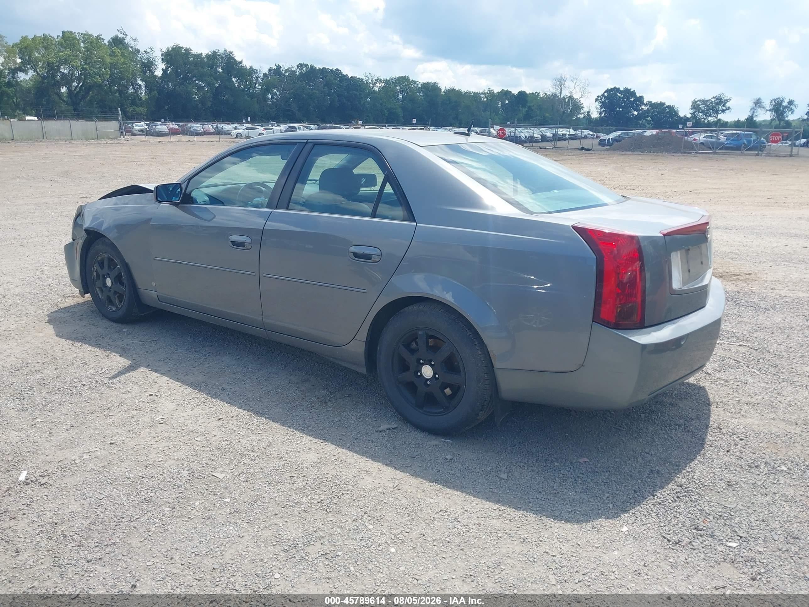 2006 Cadillac Cts Base W/1sa Silver vin: 1G6DM57T660110839