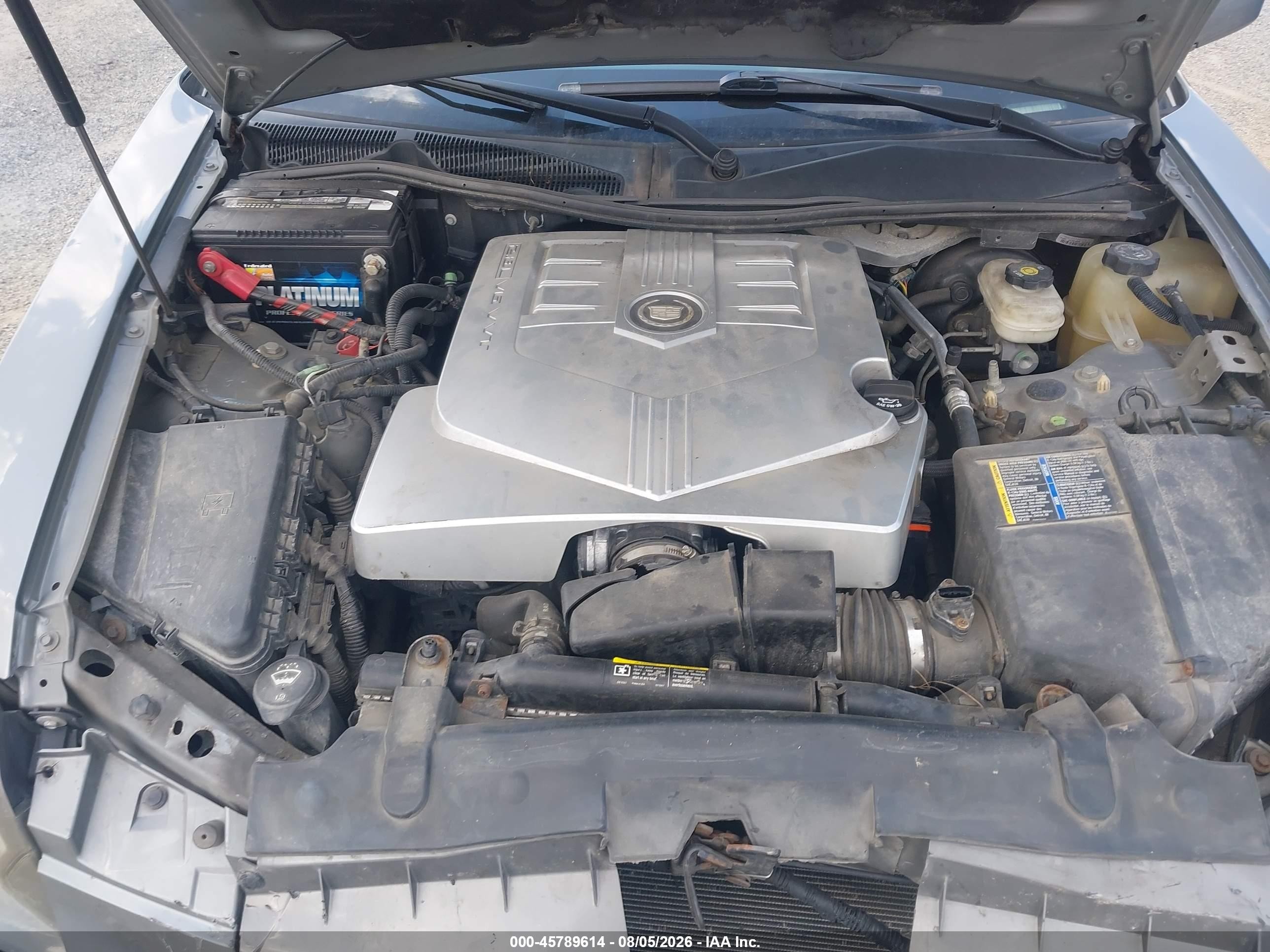 2006 Cadillac Cts Base W/1sa Silver vin: 1G6DM57T660110839