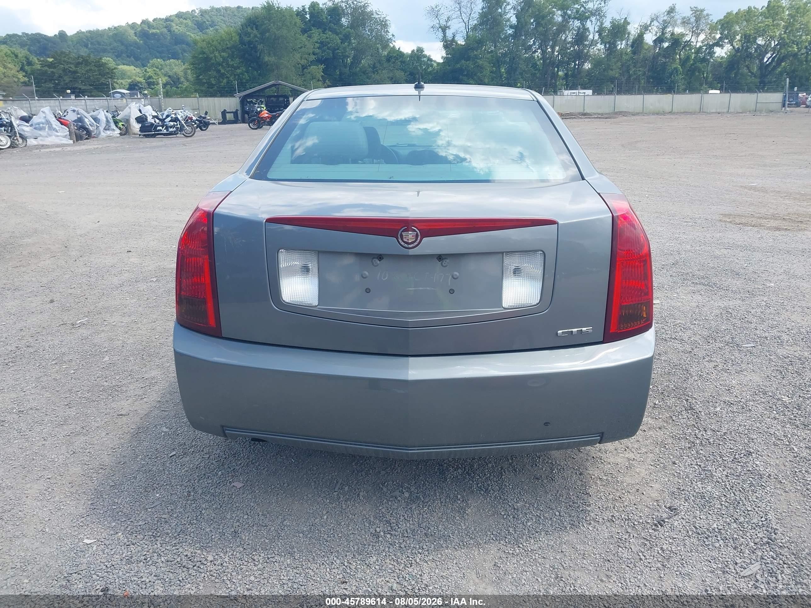 2006 Cadillac Cts Base W/1sa Silver vin: 1G6DM57T660110839
