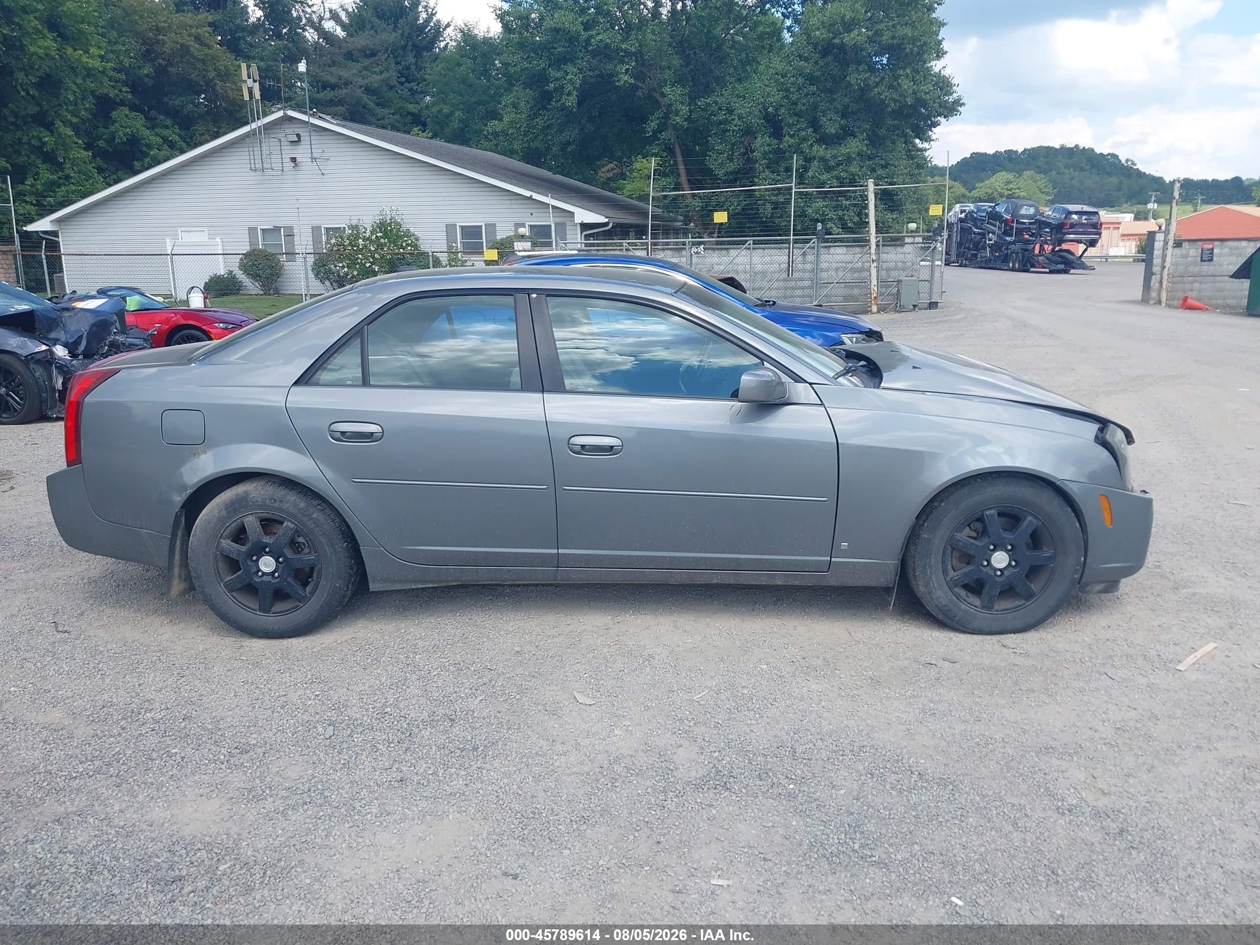 2006 Cadillac Cts Base W/1sa Silver vin: 1G6DM57T660110839