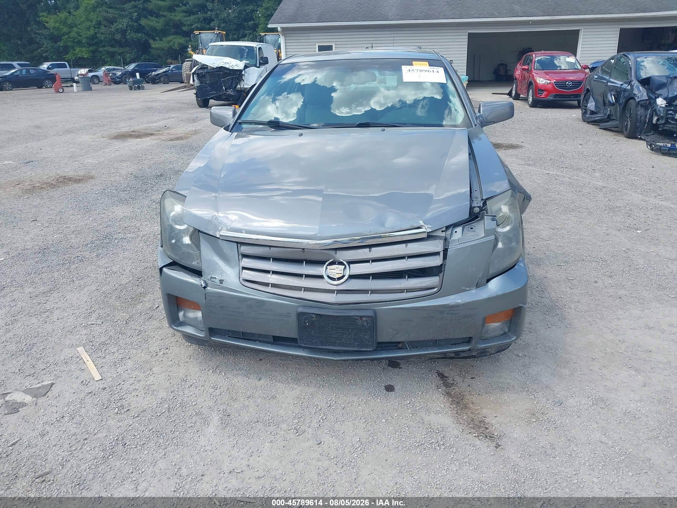 2006 Cadillac Cts Base W/1sa Silver vin: 1G6DM57T660110839