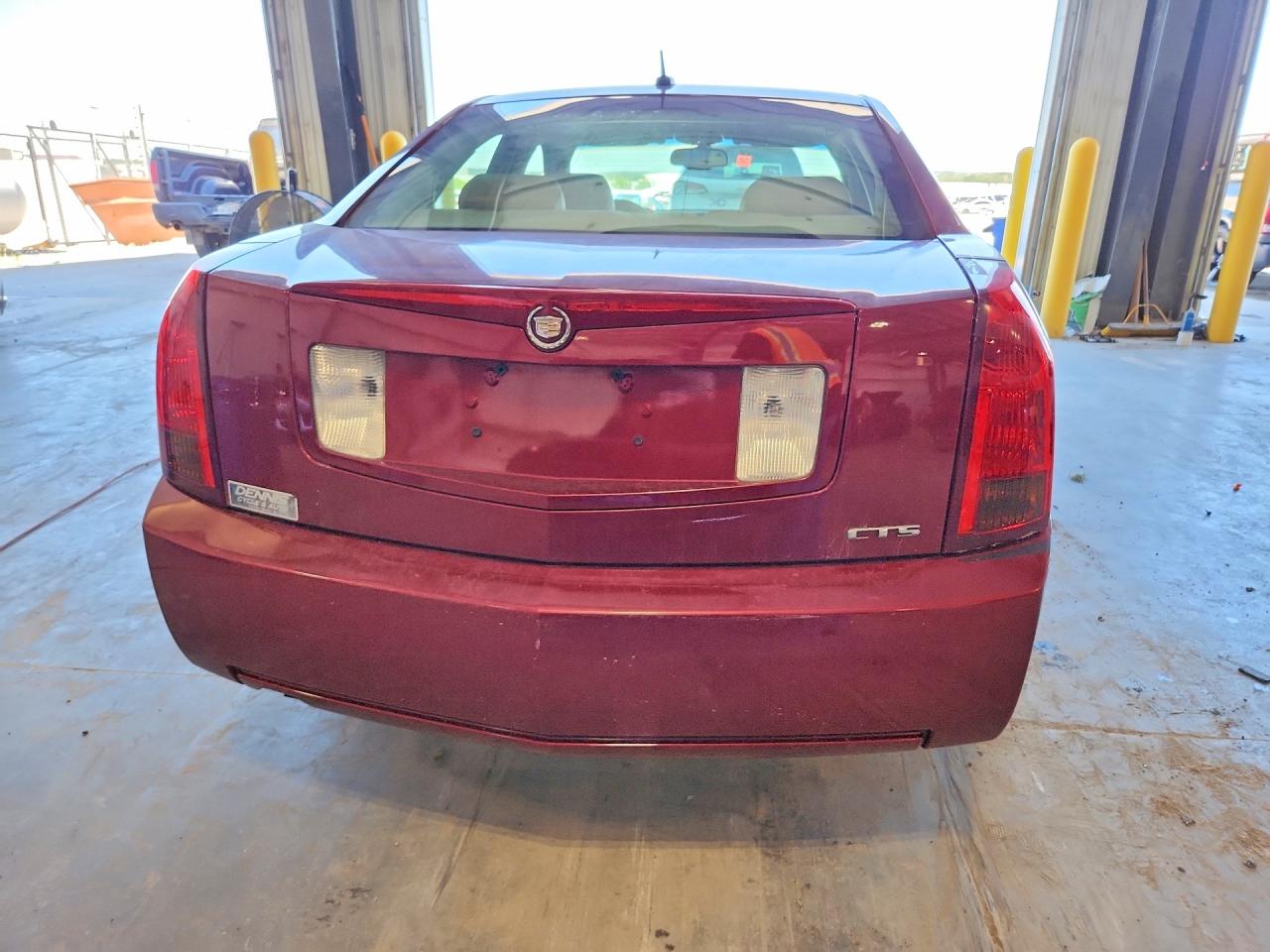 2006 Cadillac Cts Red vin: 1G6DM57T660120111