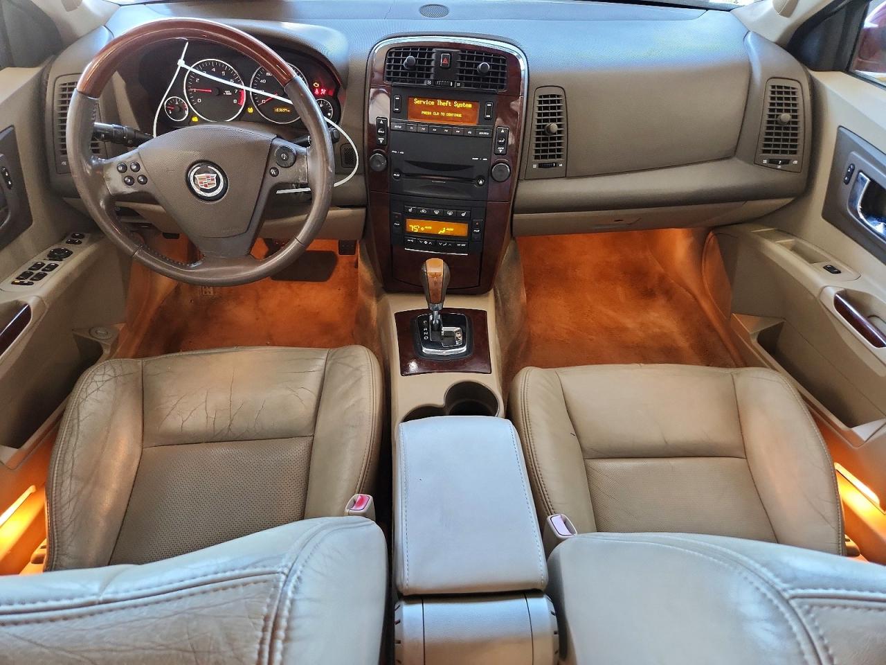 2006 Cadillac Cts Red vin: 1G6DM57T660120111