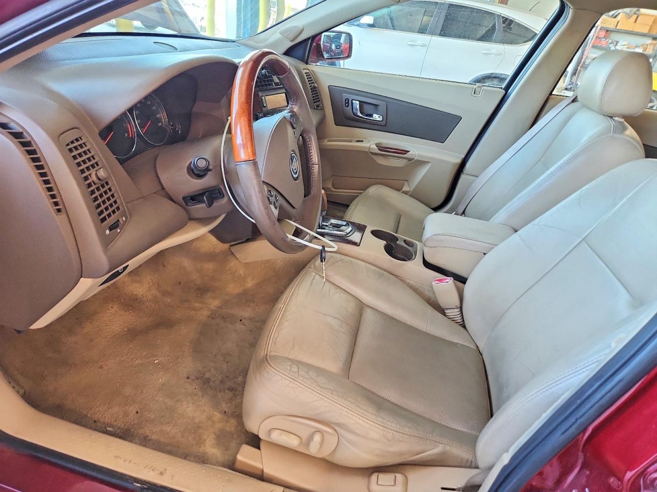 2006 Cadillac Cts Red vin: 1G6DM57T660120111