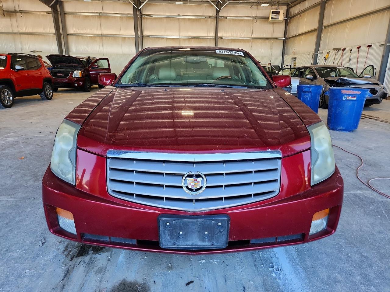 2006 Cadillac Cts Red vin: 1G6DM57T660120111