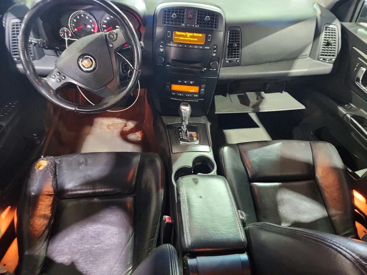 2007 Cadillac Cts Black vin: 1G6DM57T670138786