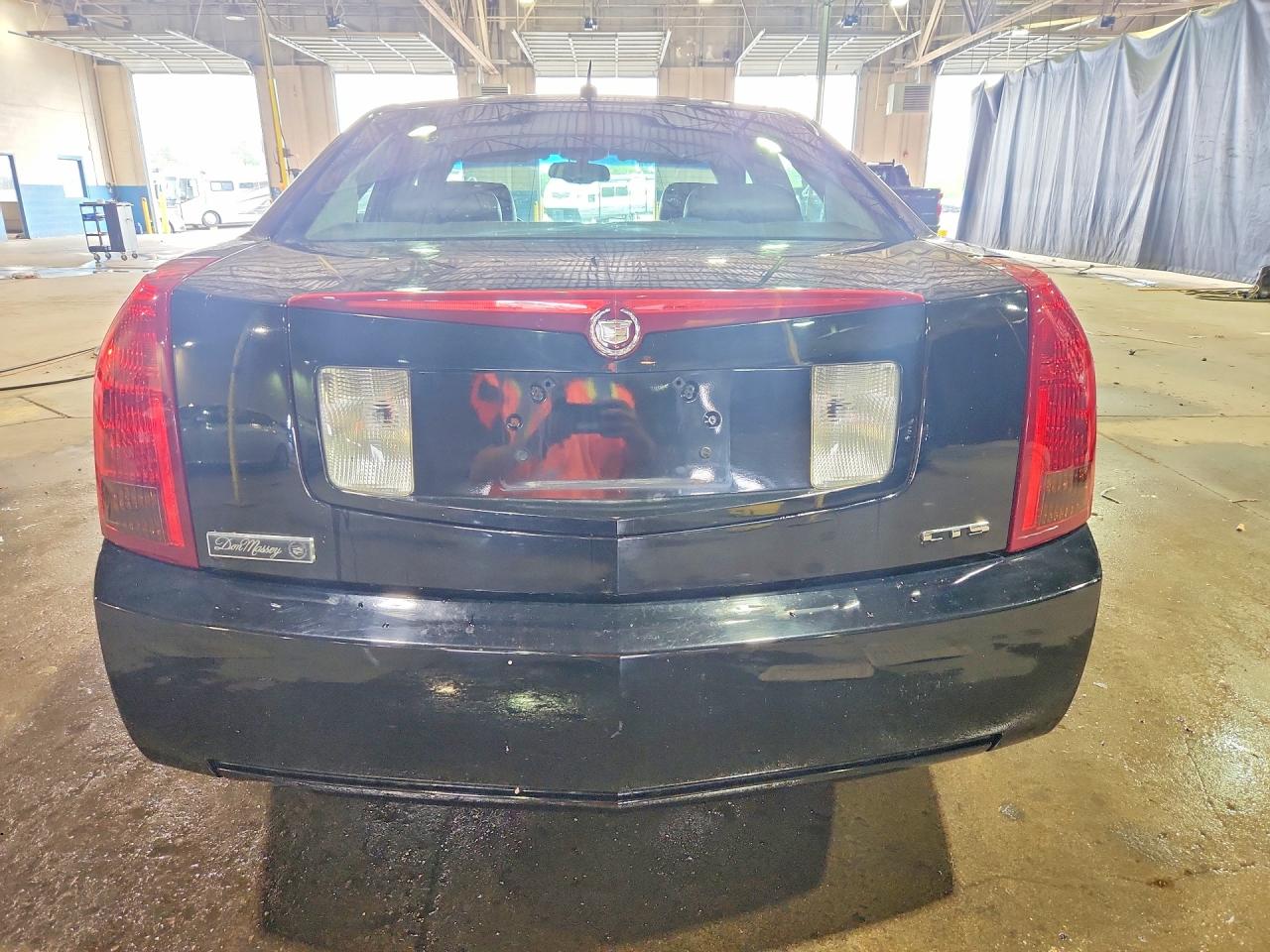 2007 Cadillac Cts Black vin: 1G6DM57T670138786