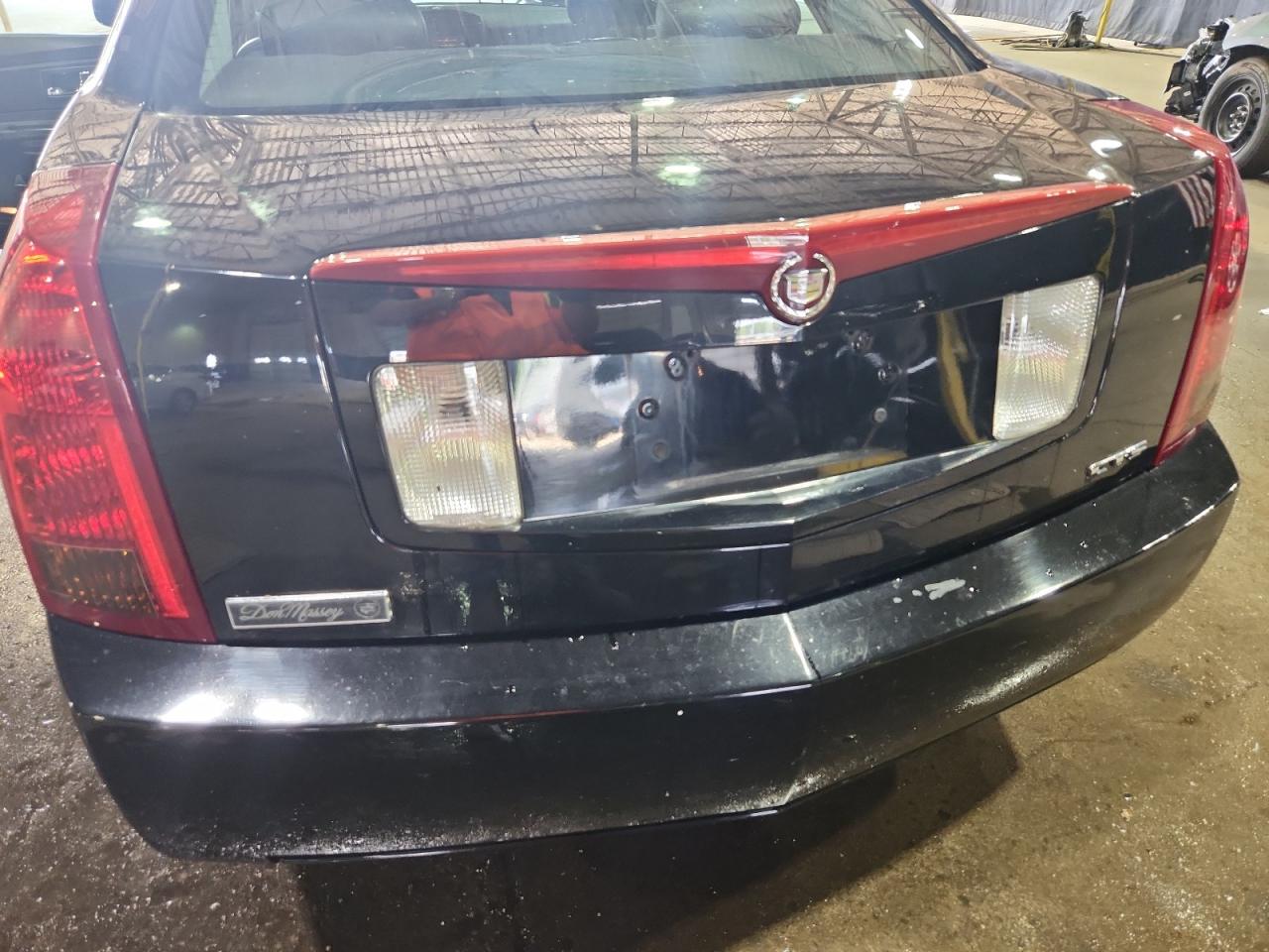 2007 Cadillac Cts Black vin: 1G6DM57T670138786 Damage: Rear Bumper, Multiple Scratches Heavy, 3