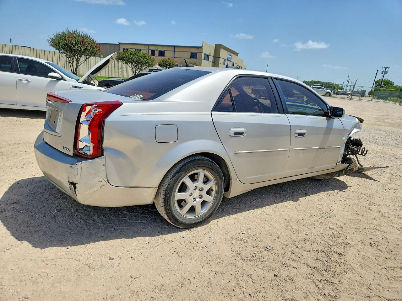 2006 Cadillac Cts Silver vin: 1G6DM57T860181573