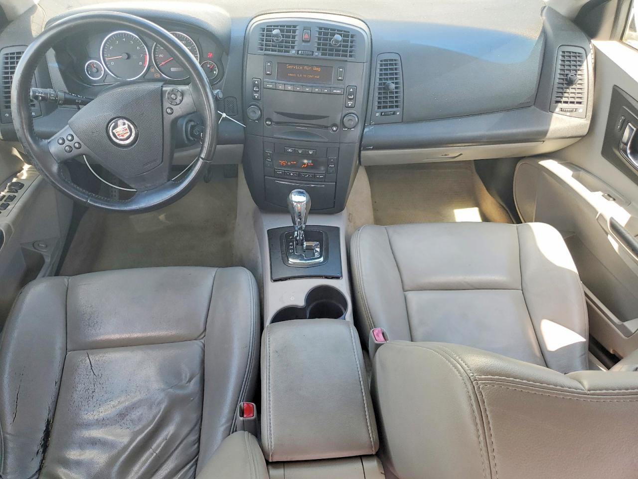 2007 Cadillac Cts Silver vin: 1G6DM57T870123092