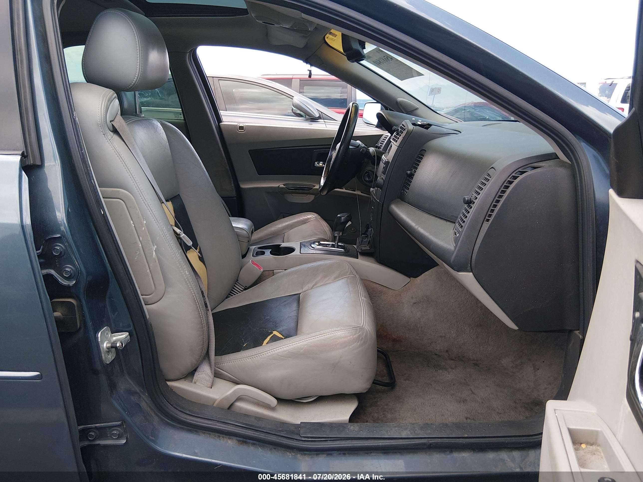 2006 Cadillac Cts Base W/1sa Blue vin: 1G6DM57T960106655