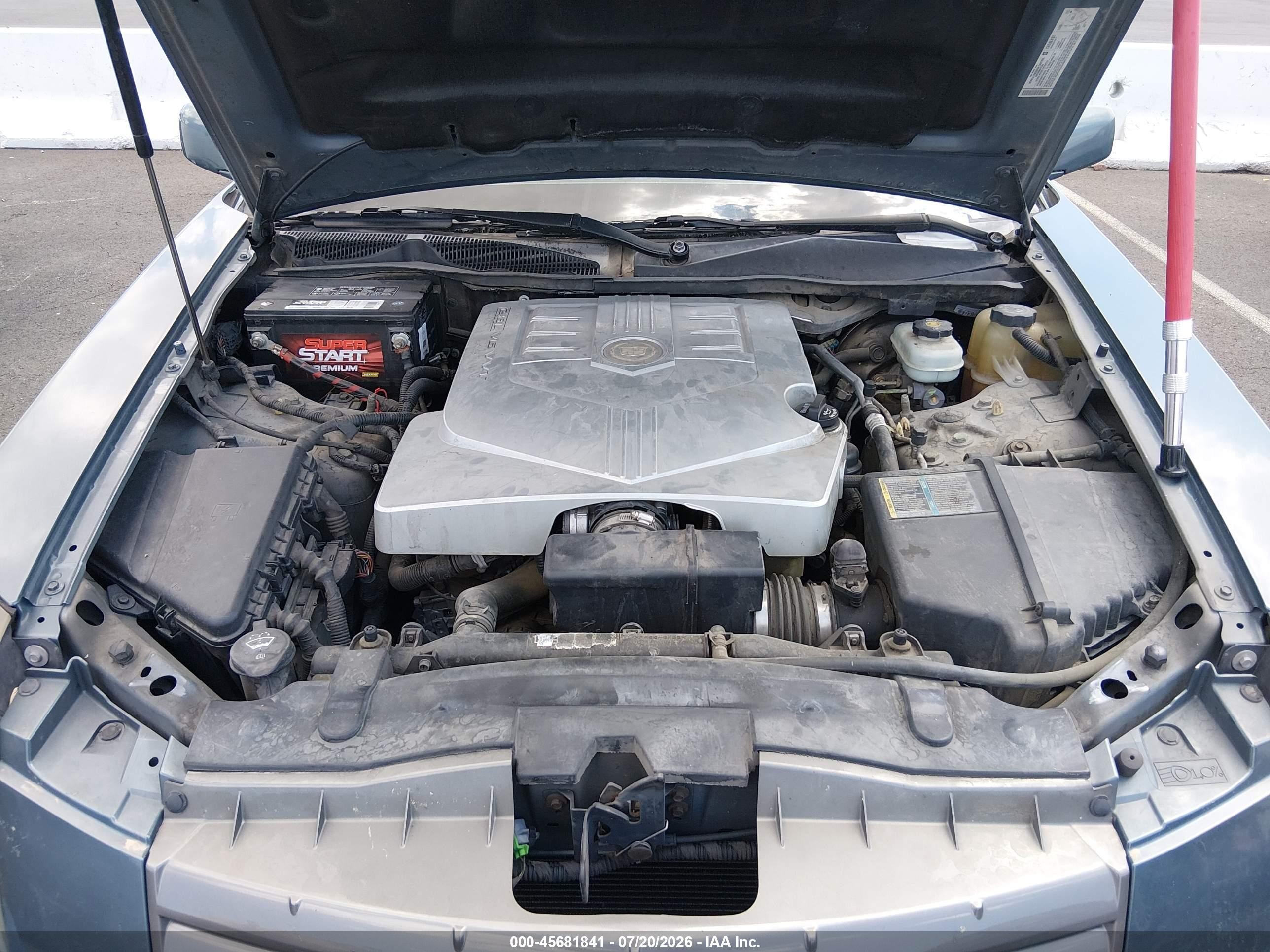 2006 Cadillac Cts Base W/1sa Blue vin: 1G6DM57T960106655