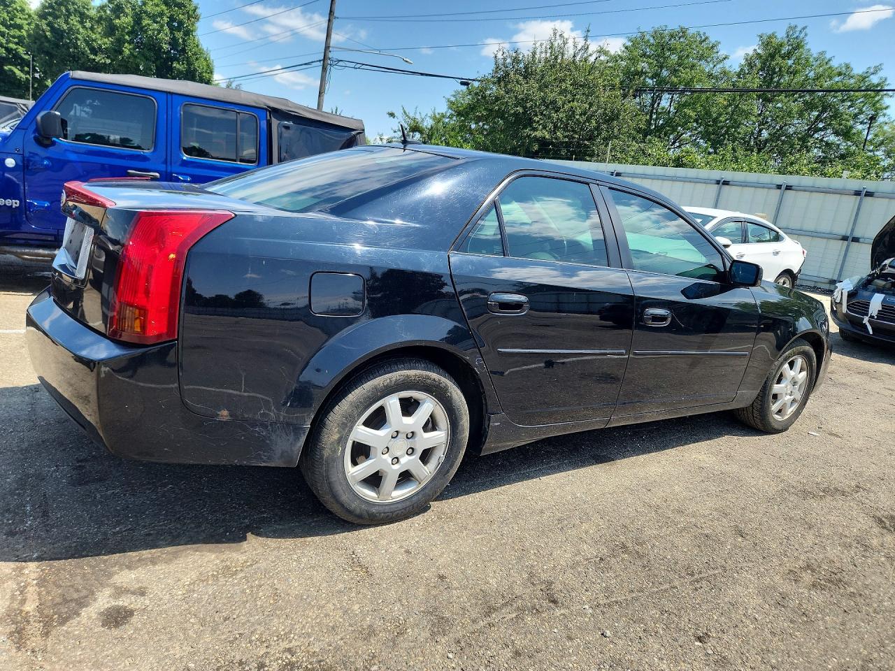 2006 Cadillac Cts Black vin: 1G6DM57T960107921