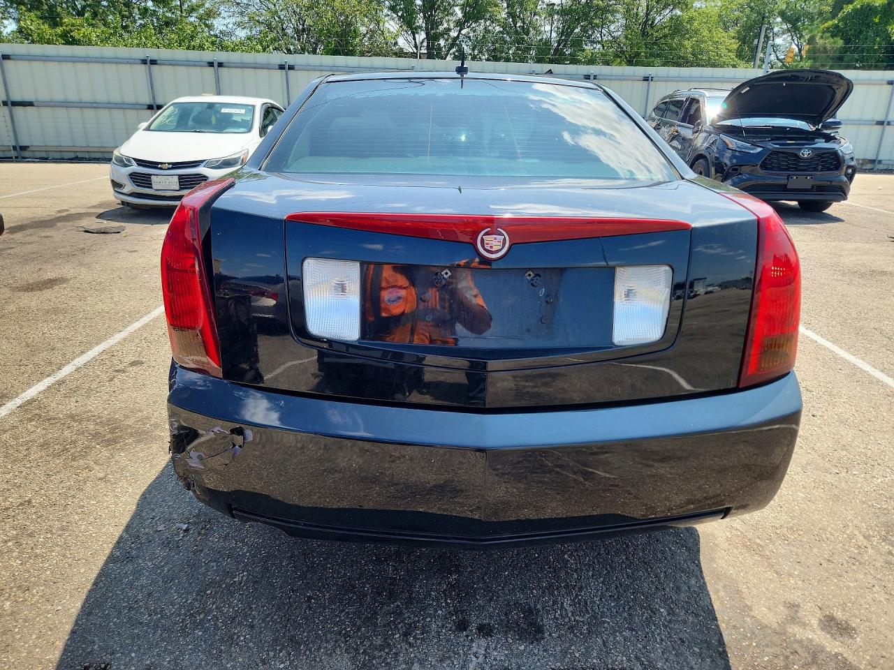 2006 Cadillac Cts Black vin: 1G6DM57T960107921