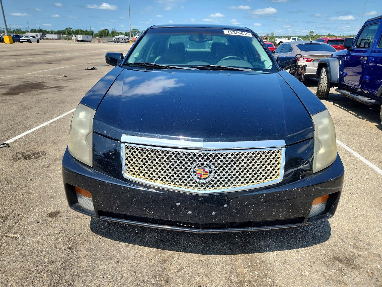 2006 Cadillac Cts Black vin: 1G6DM57T960107921