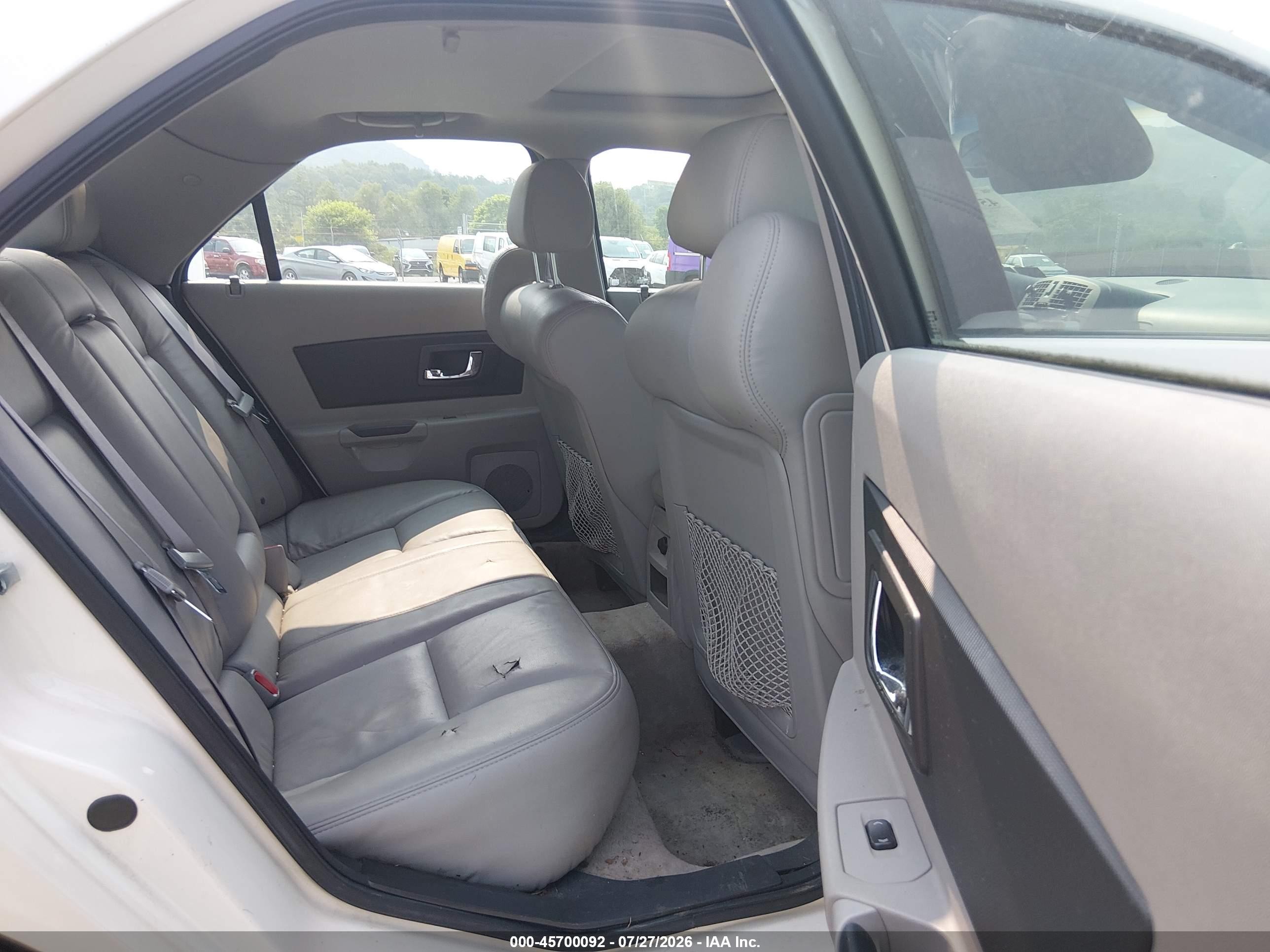 2006 Cadillac Cts Base W/1sa White vin: 1G6DM57T960109717