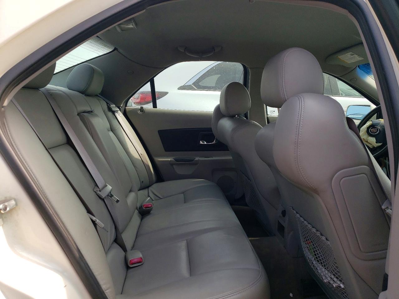 2007 Cadillac Cts White vin: 1G6DM57T970128298