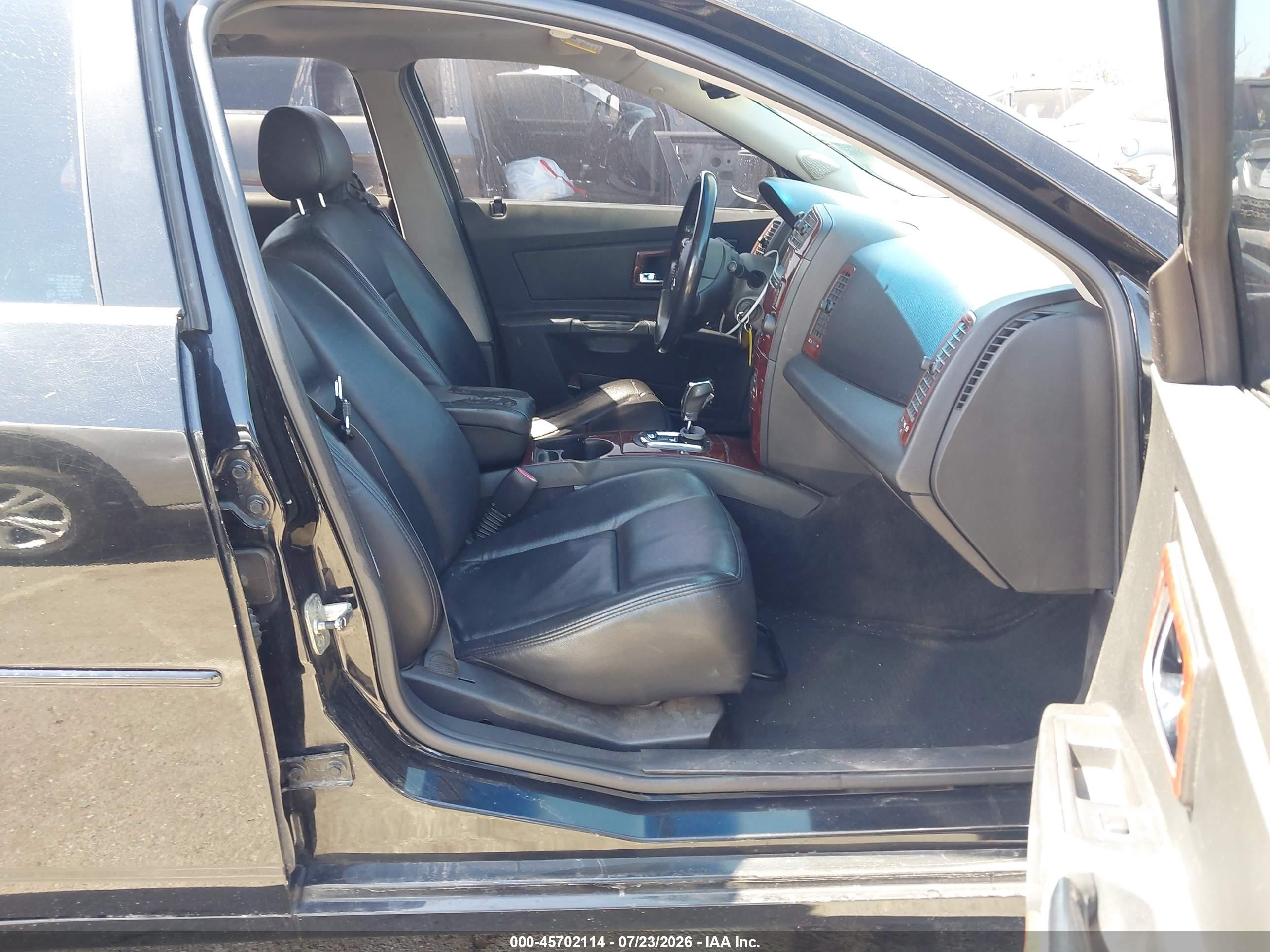 2007 Cadillac Cts Base W/1sa Black vin: 1G6DM57T970191742