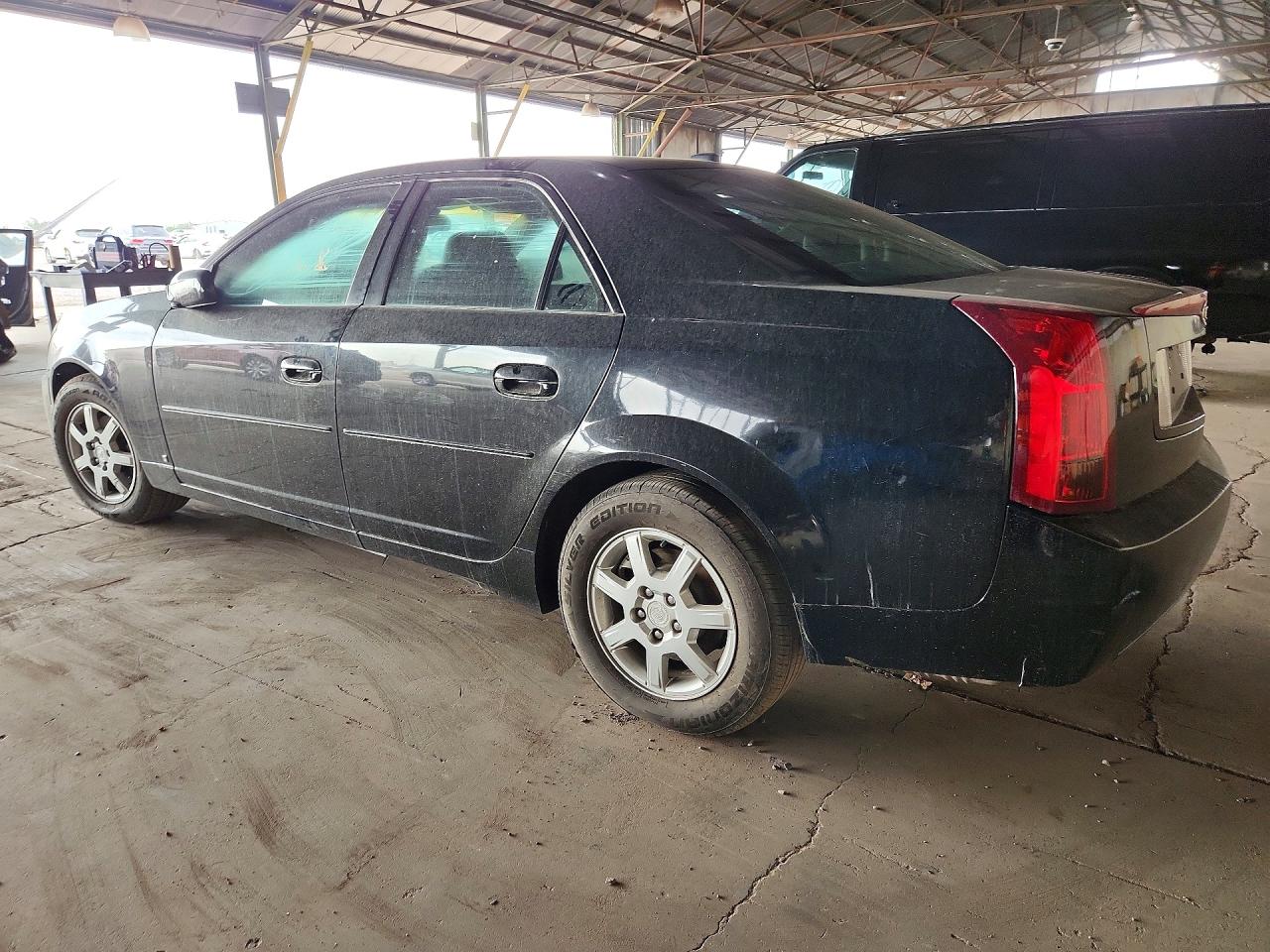 2006 Cadillac Cts Black vin: 1G6DM57TX60165553