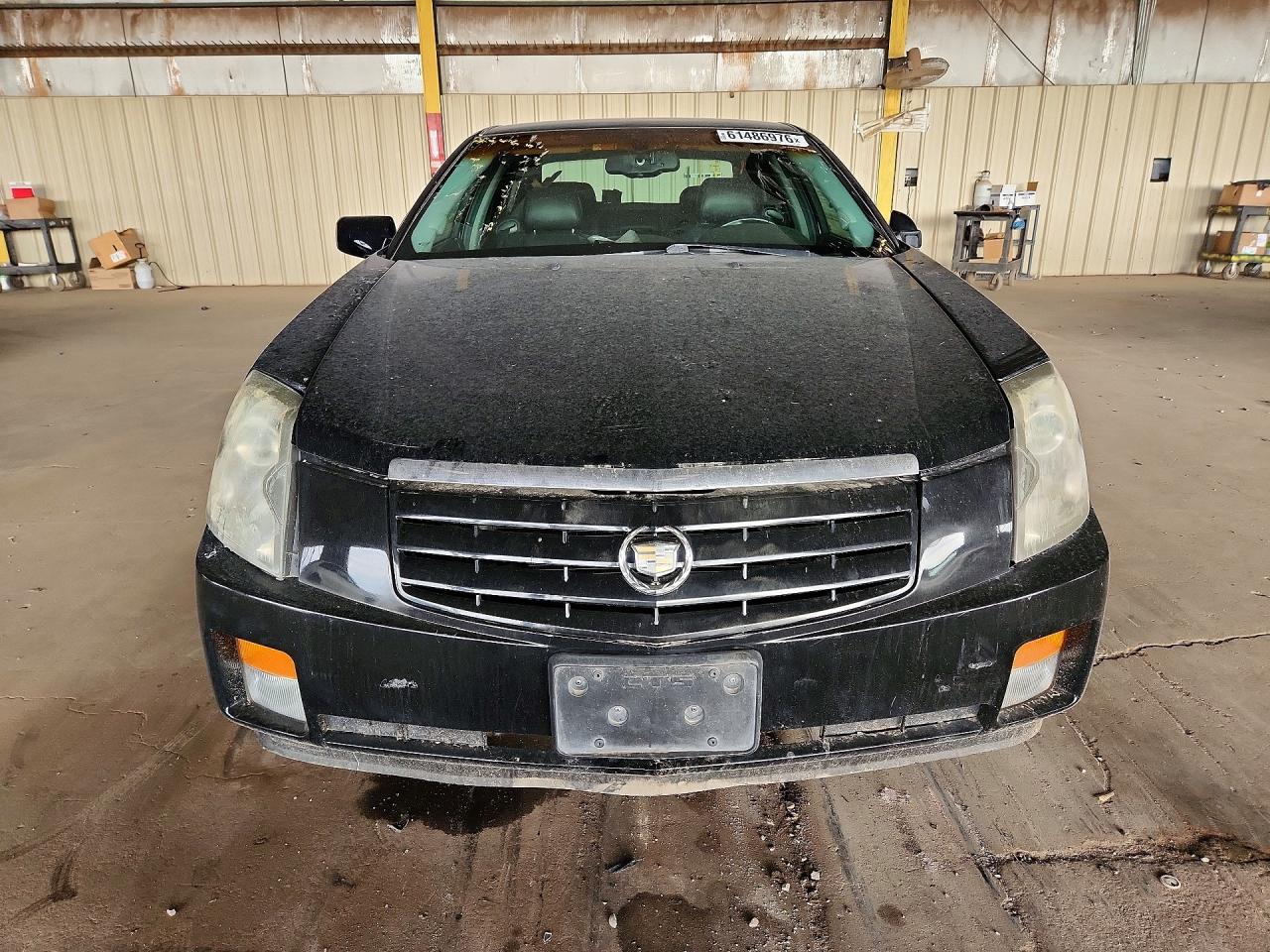 2006 Cadillac Cts Black vin: 1G6DM57TX60165553