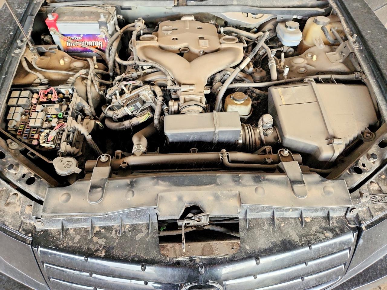 2006 Cadillac Cts Black vin: 1G6DM57TX60165553