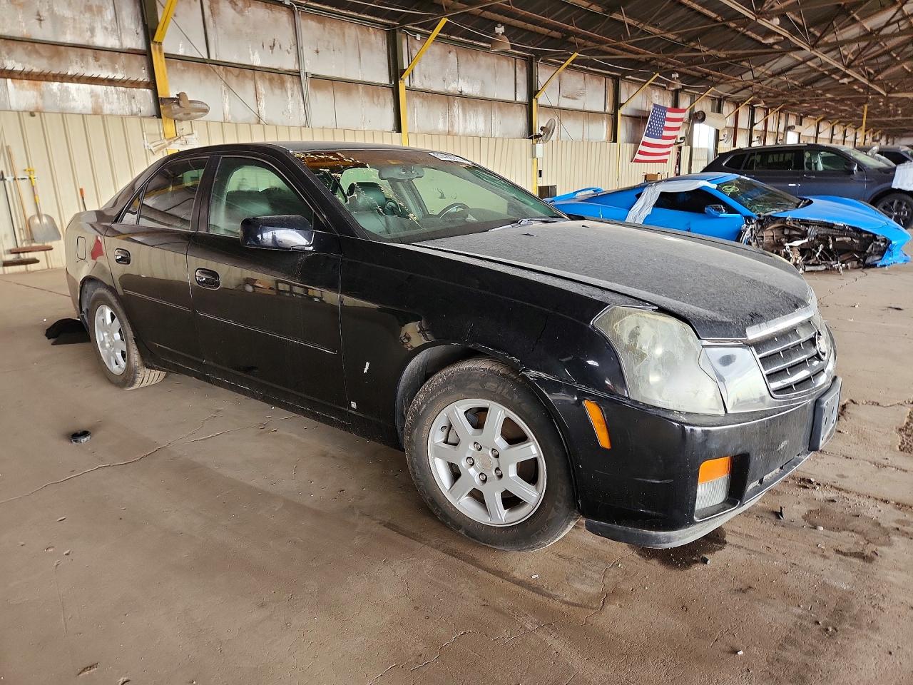2006 Cadillac Cts Black vin: 1G6DM57TX60165553