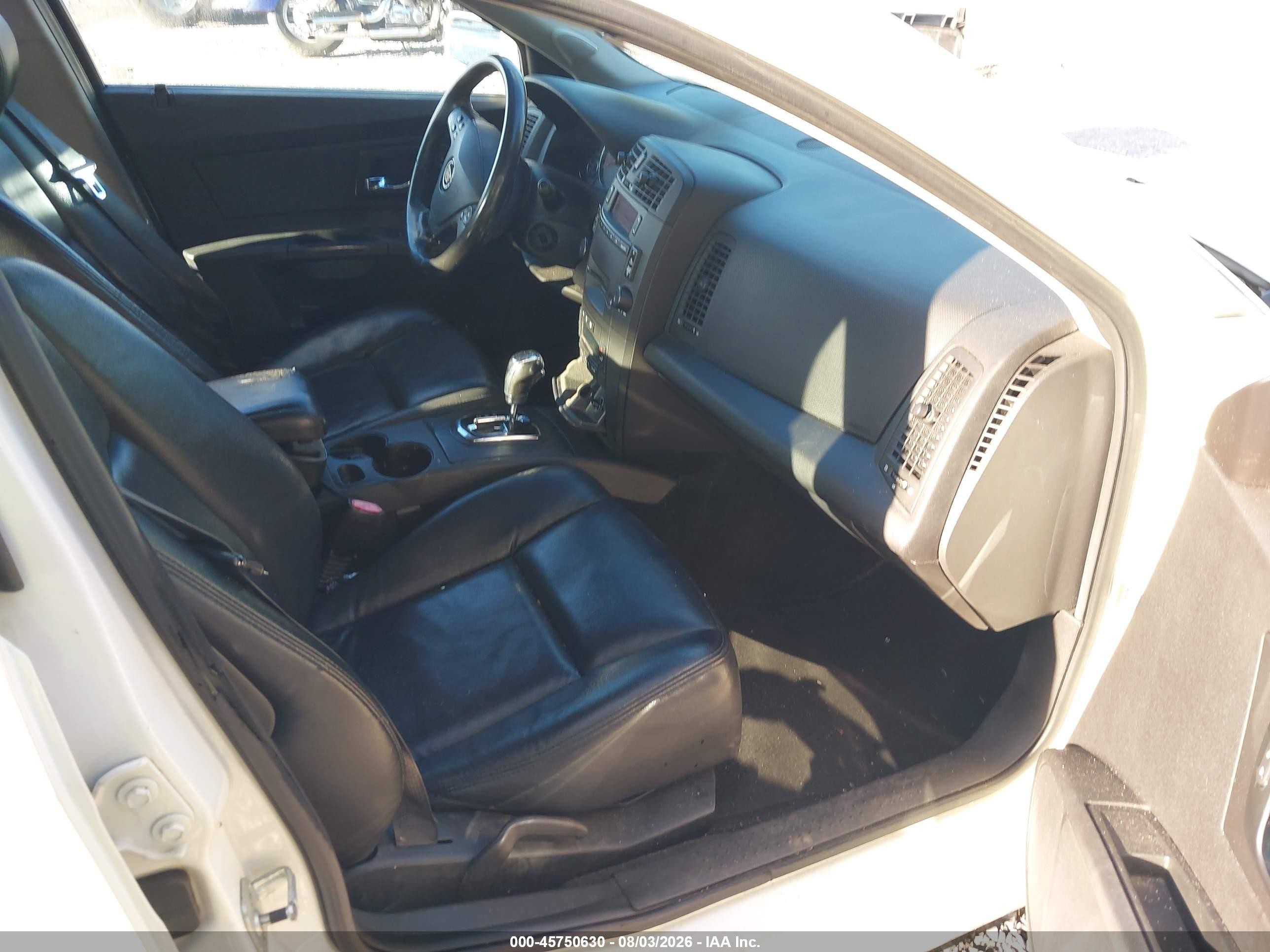 2007 Cadillac Cts Standard White vin: 1G6DM57TX70177140