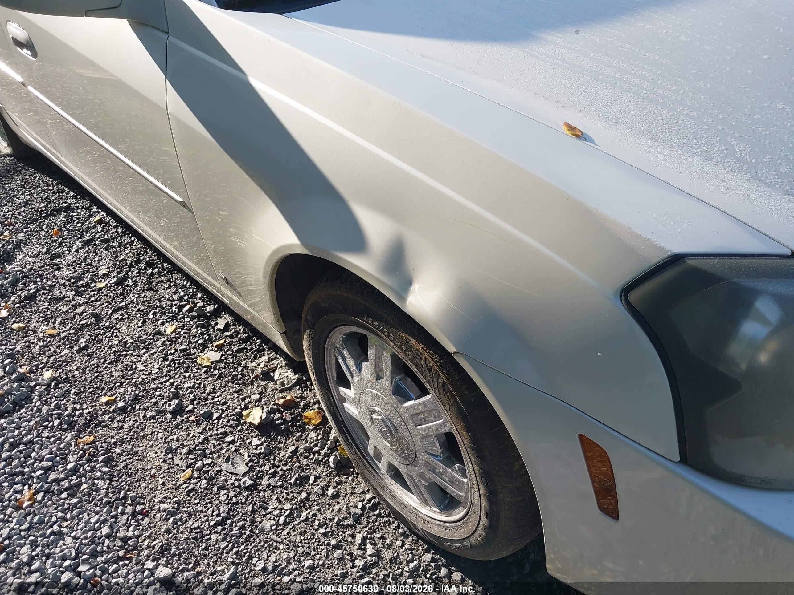 2007 Cadillac Cts Standard White vin: 1G6DM57TX70177140