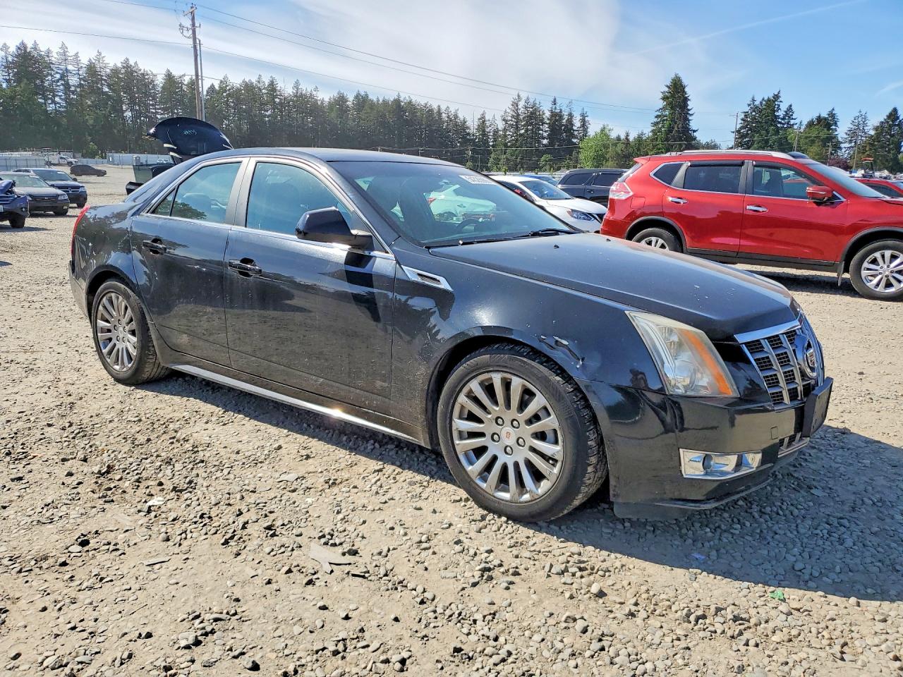 2012 Cadillac Cts Performance Collection Black vin: 1G6DM5E30C0106963