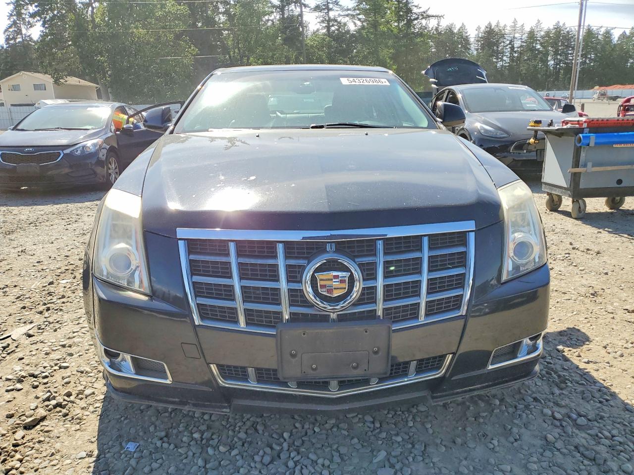 2012 Cadillac Cts Performance Collection Black vin: 1G6DM5E30C0106963