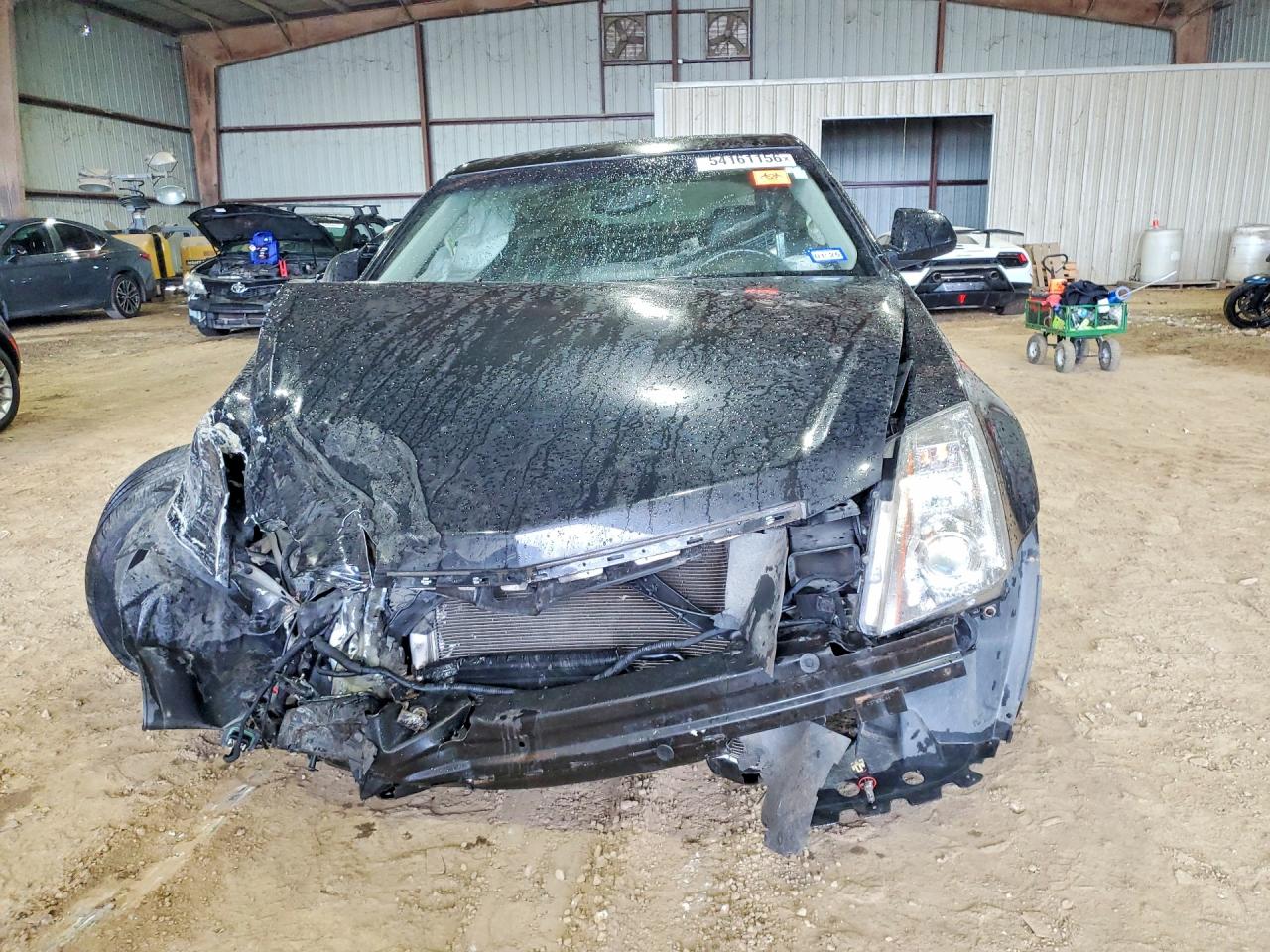 2013 Cadillac Cts Performance Collection Black vin: 1G6DM5E32D0110062