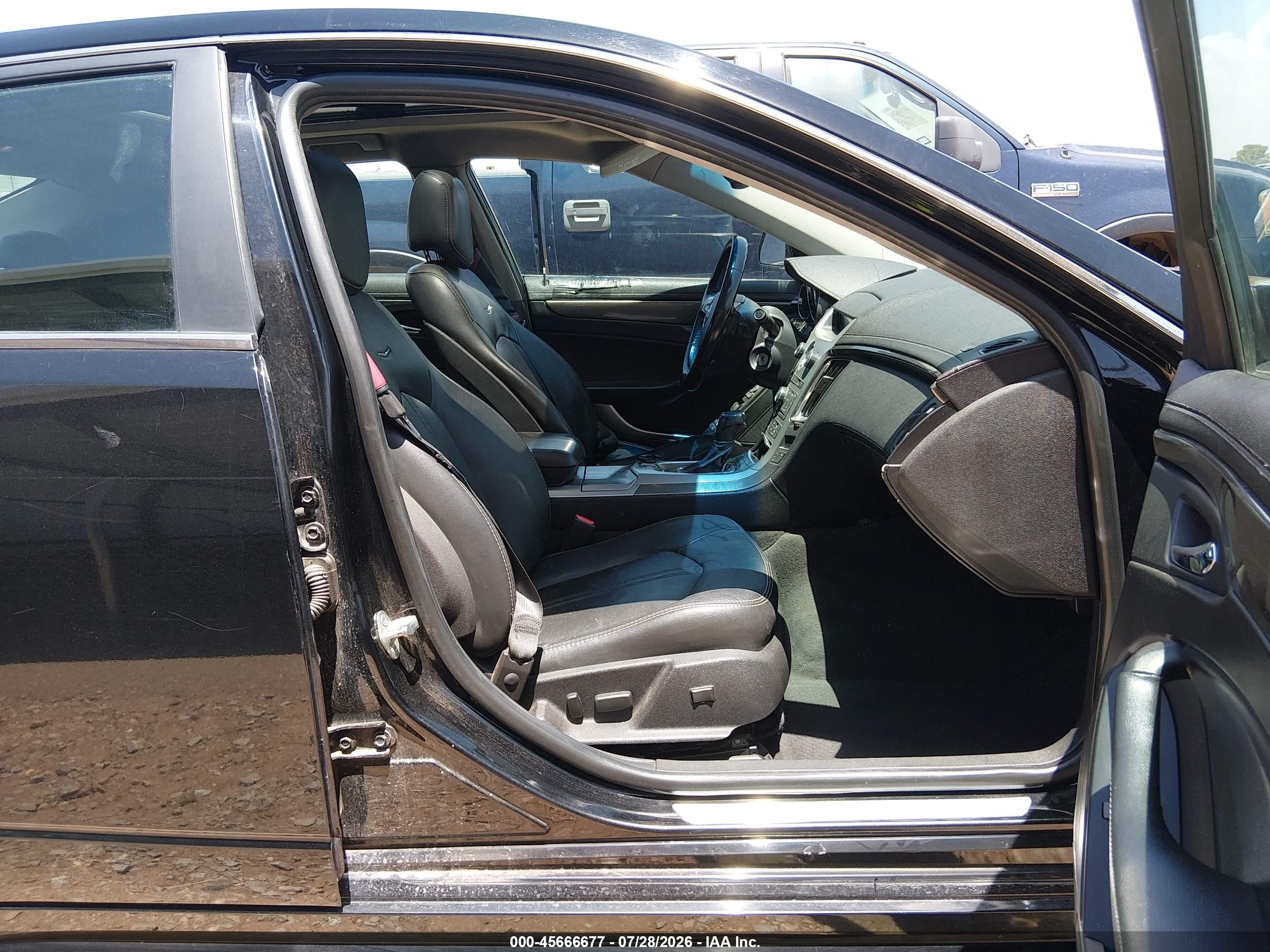 2013 Cadillac Cts Performance Black vin: 1G6DM5E34D0145542