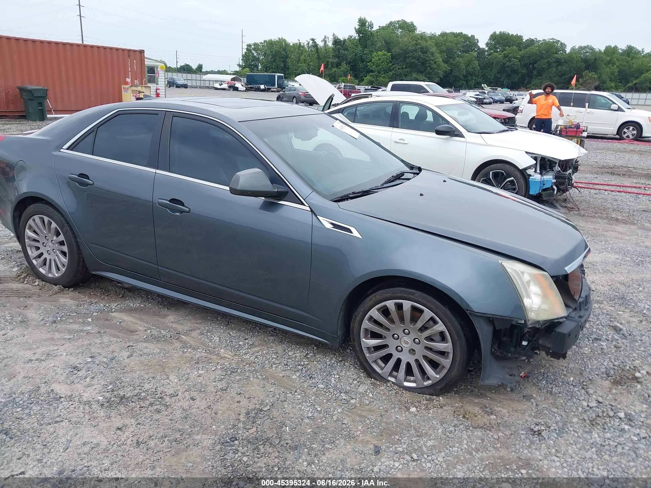 2011 Cadillac Cts Performance Blue vin: 1G6DM5ED2B0156254