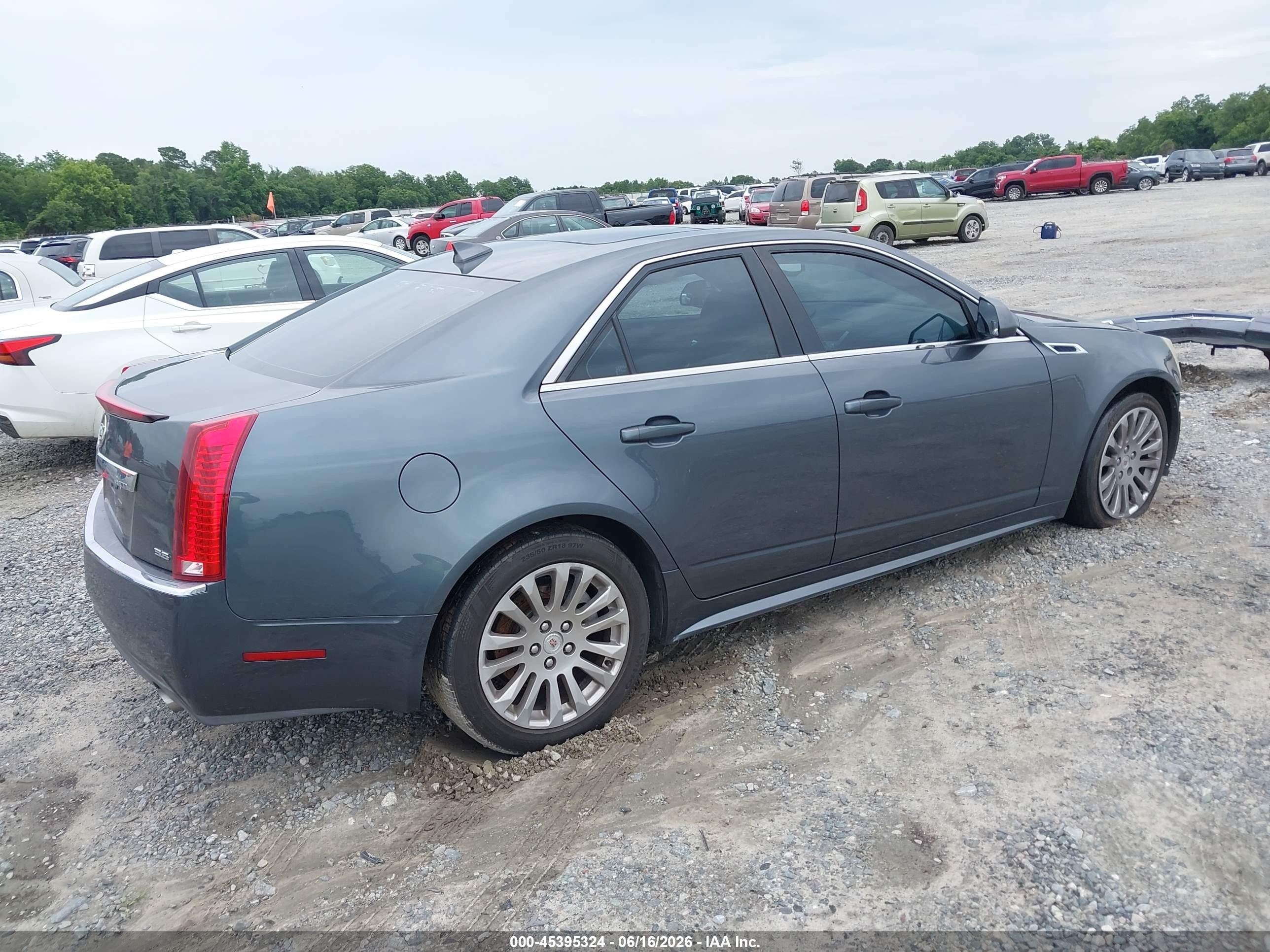 2011 Cadillac Cts Performance Blue vin: 1G6DM5ED2B0156254
