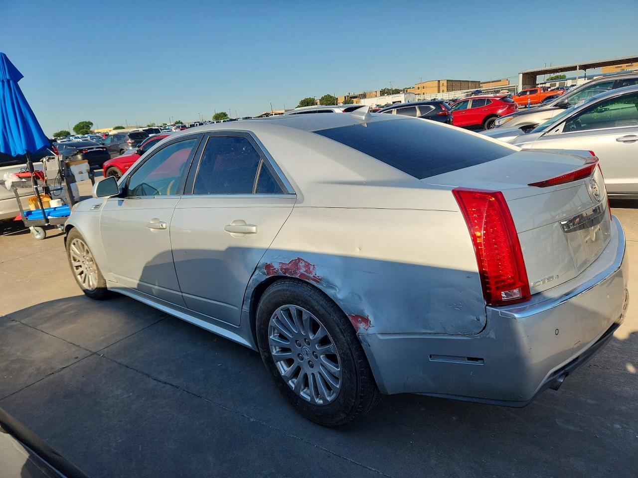 2010 Cadillac Cts Performance Collection Silver vin: 1G6DM5EG0A0141826
