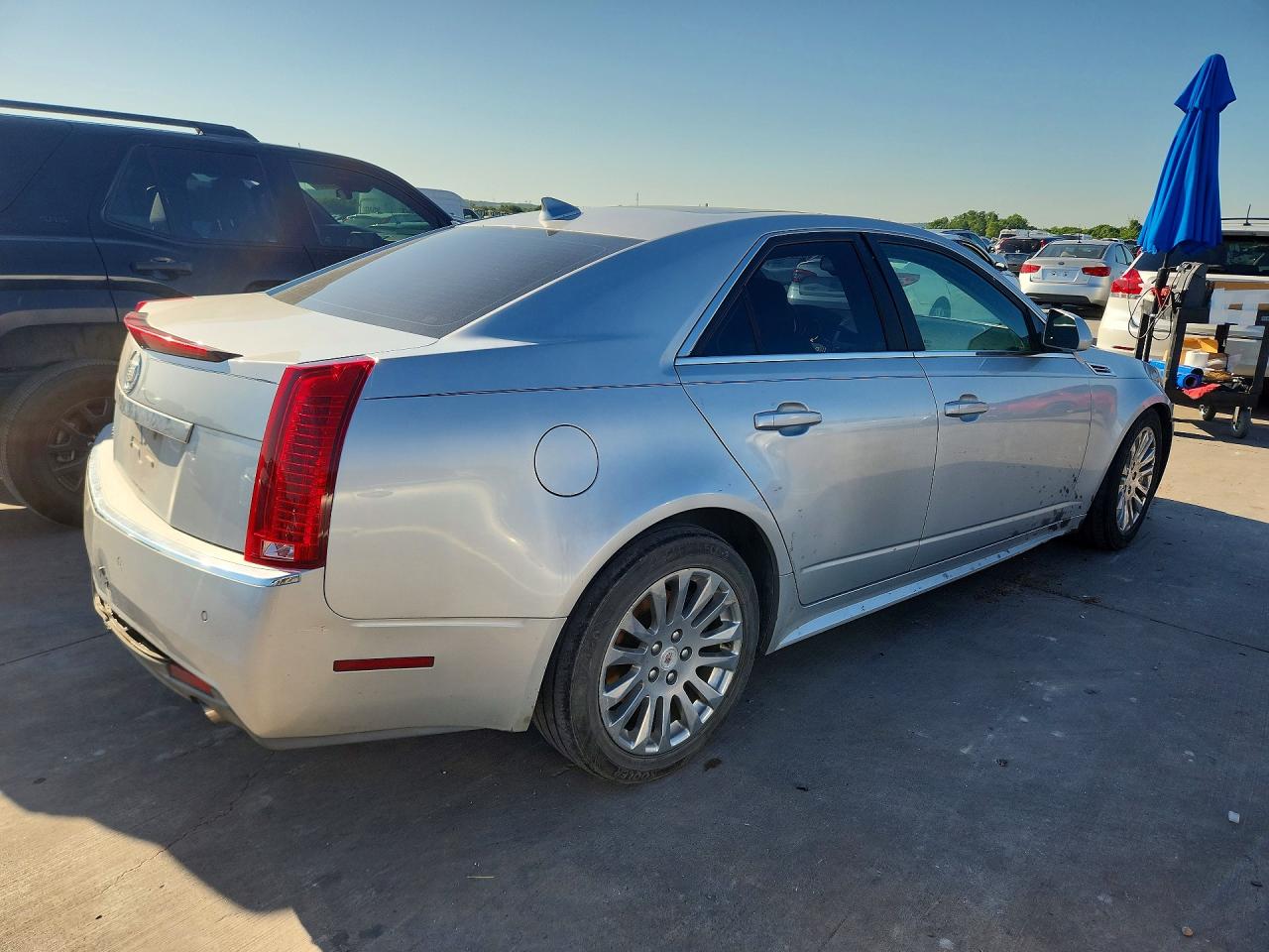 2010 Cadillac Cts Performance Collection Silver vin: 1G6DM5EG0A0141826