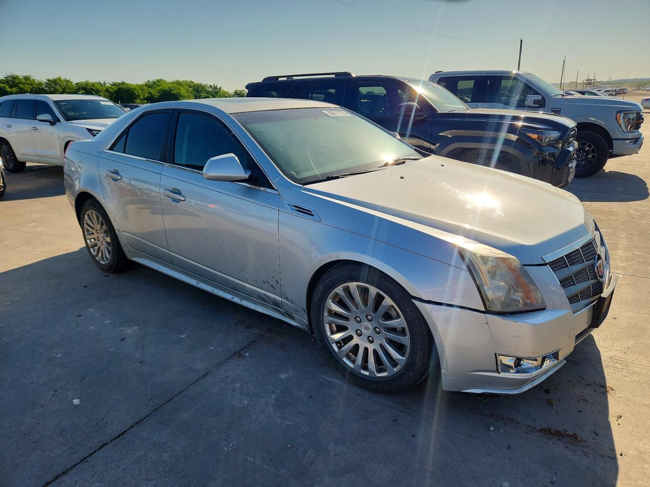 2010 Cadillac Cts Performance Collection Silver vin: 1G6DM5EG0A0141826