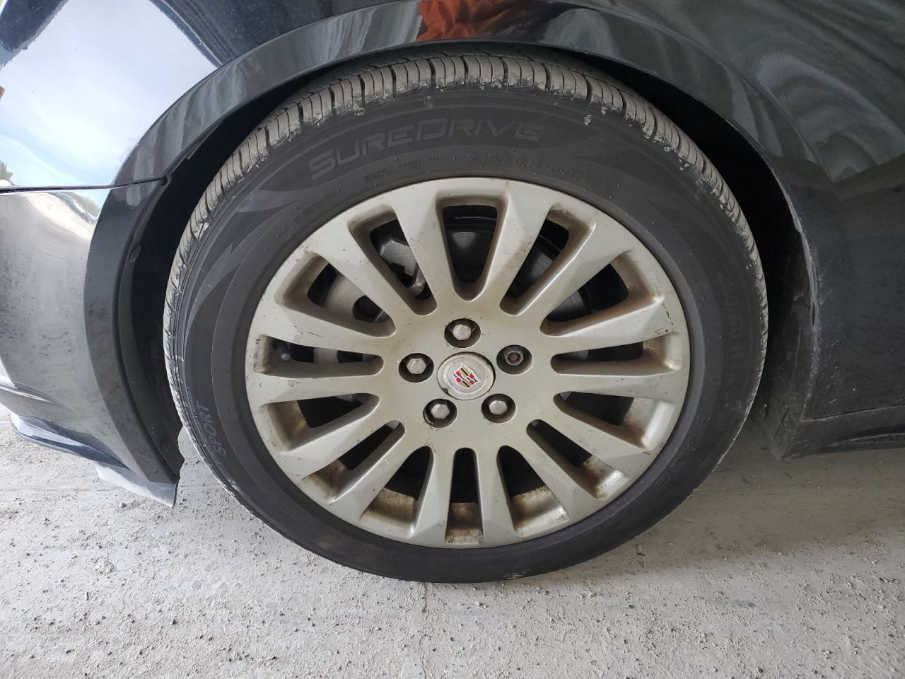 2010 Cadillac Cts Performance Collection Black vin: 1G6DM5EV1A0138240 Damage: Left Front Wheel, Curb Rash, 3 To 4 Inches