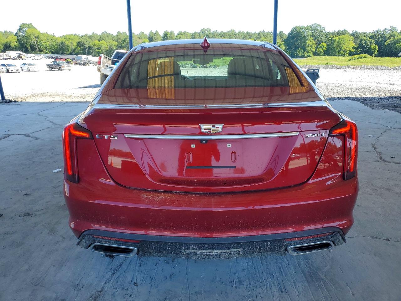 2022 Cadillac Ct5 Luxury Red vin: 1G6DM5RKXN0118106