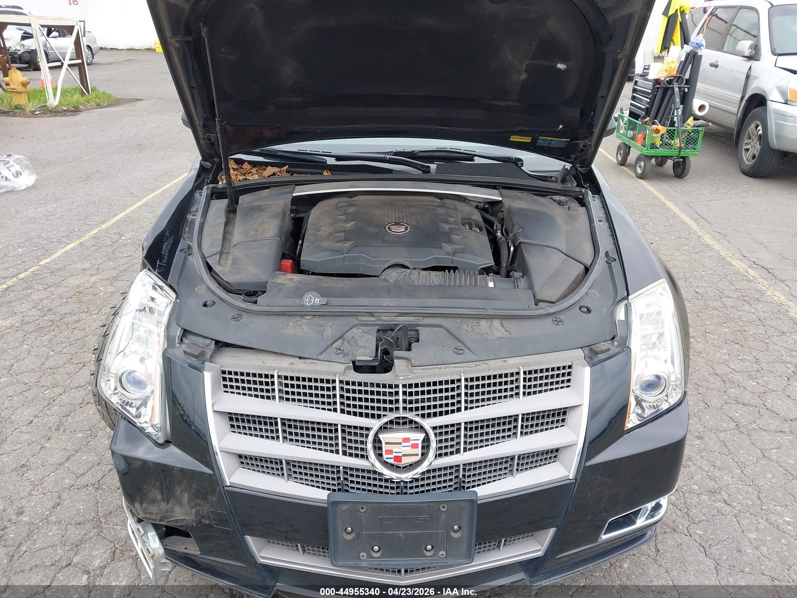 2010 Cadillac Cts Performance Черный vin: 1G6DM8EV1A0108303