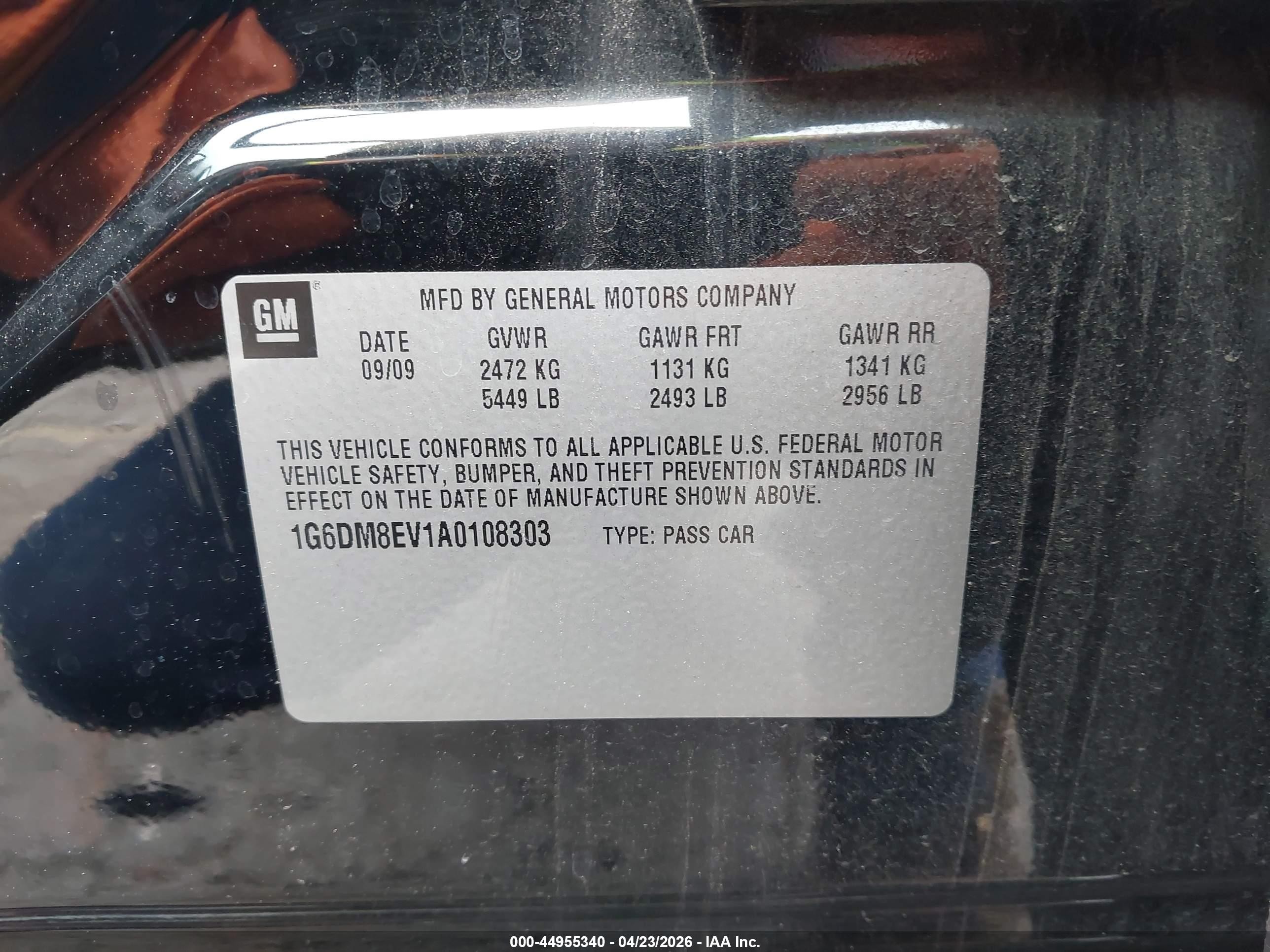 2010 Cadillac Cts Performance Черный vin: 1G6DM8EV1A0108303